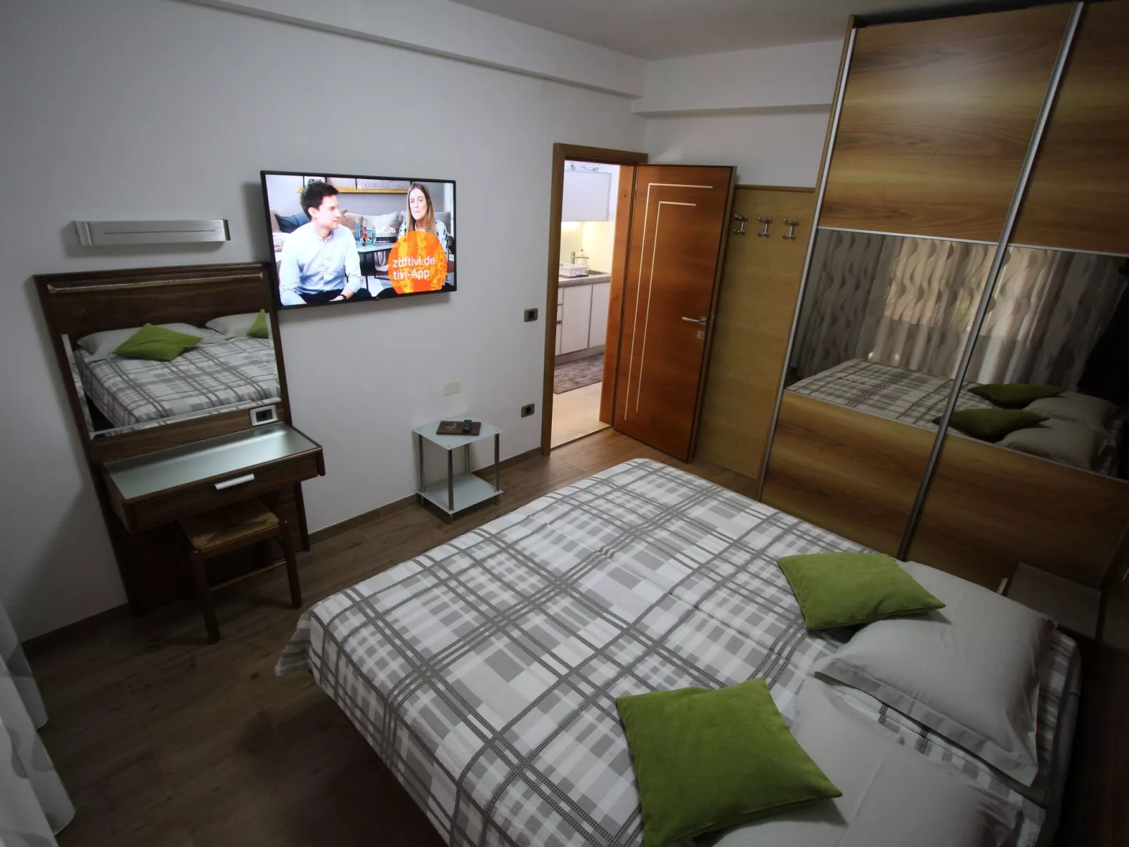 Apartment King mit zwei Schlafzimmern für 4 Personen