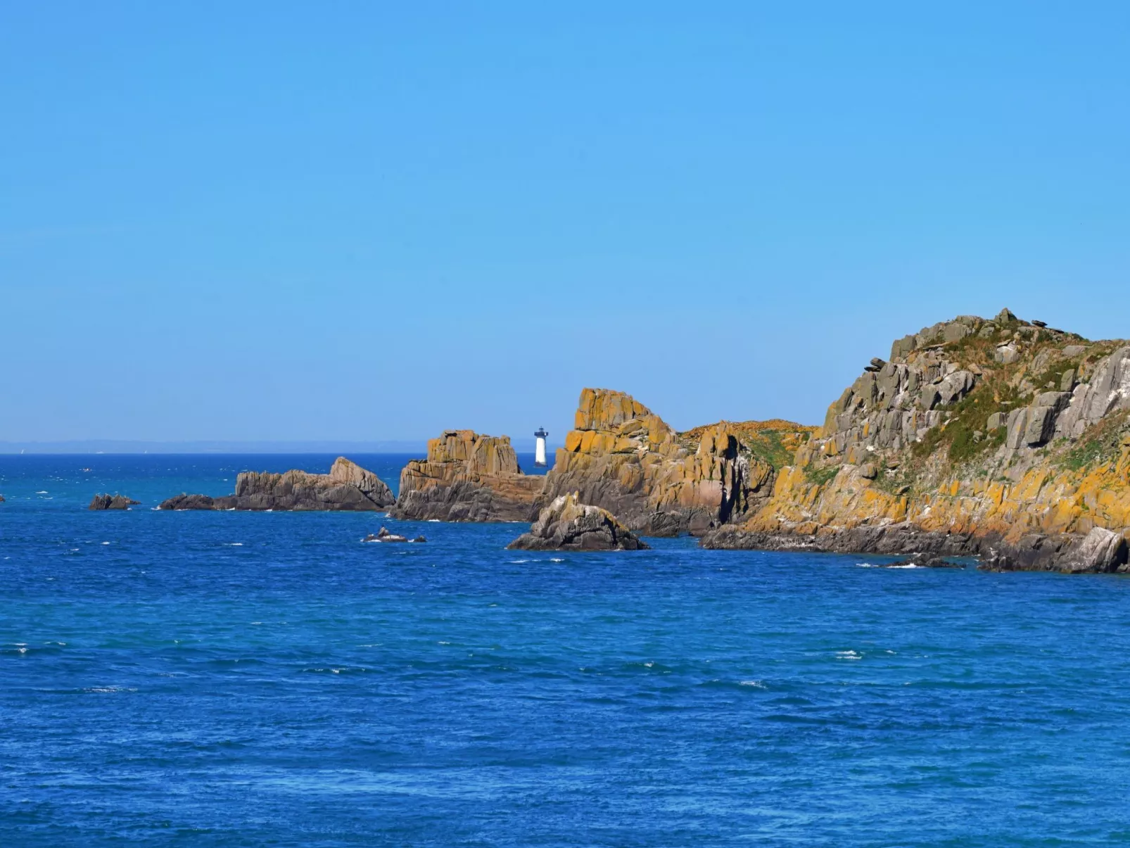 Villa La Côte du Chat -Familienhaus Bretagne-Buiten