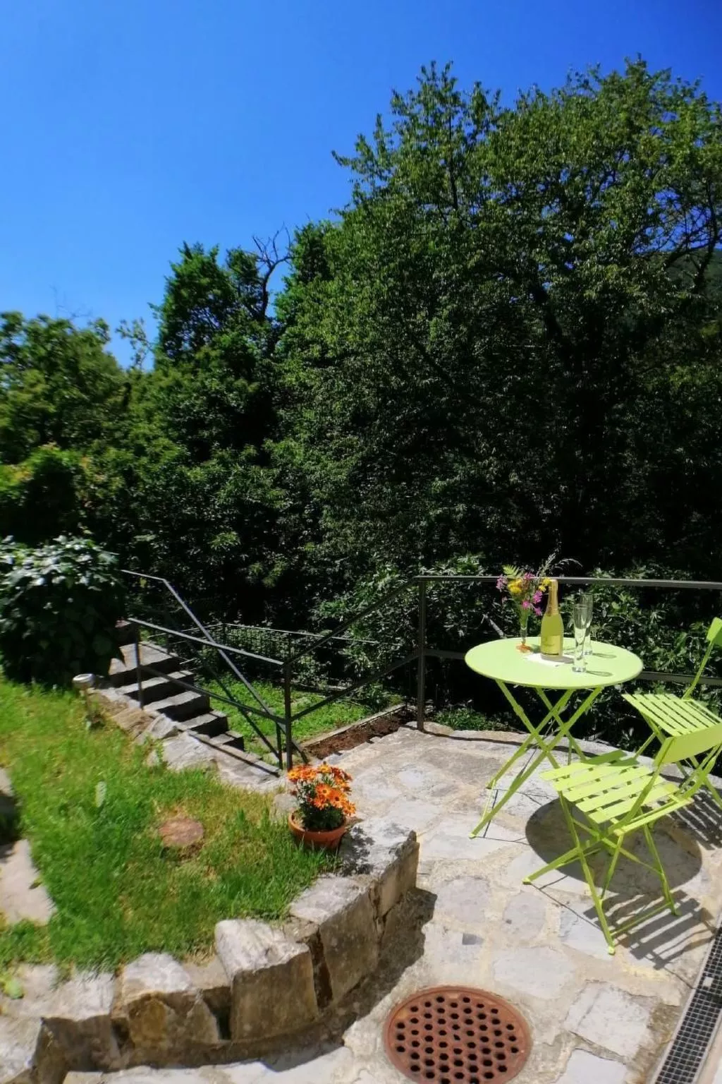 Mit Bergblick-Buiten