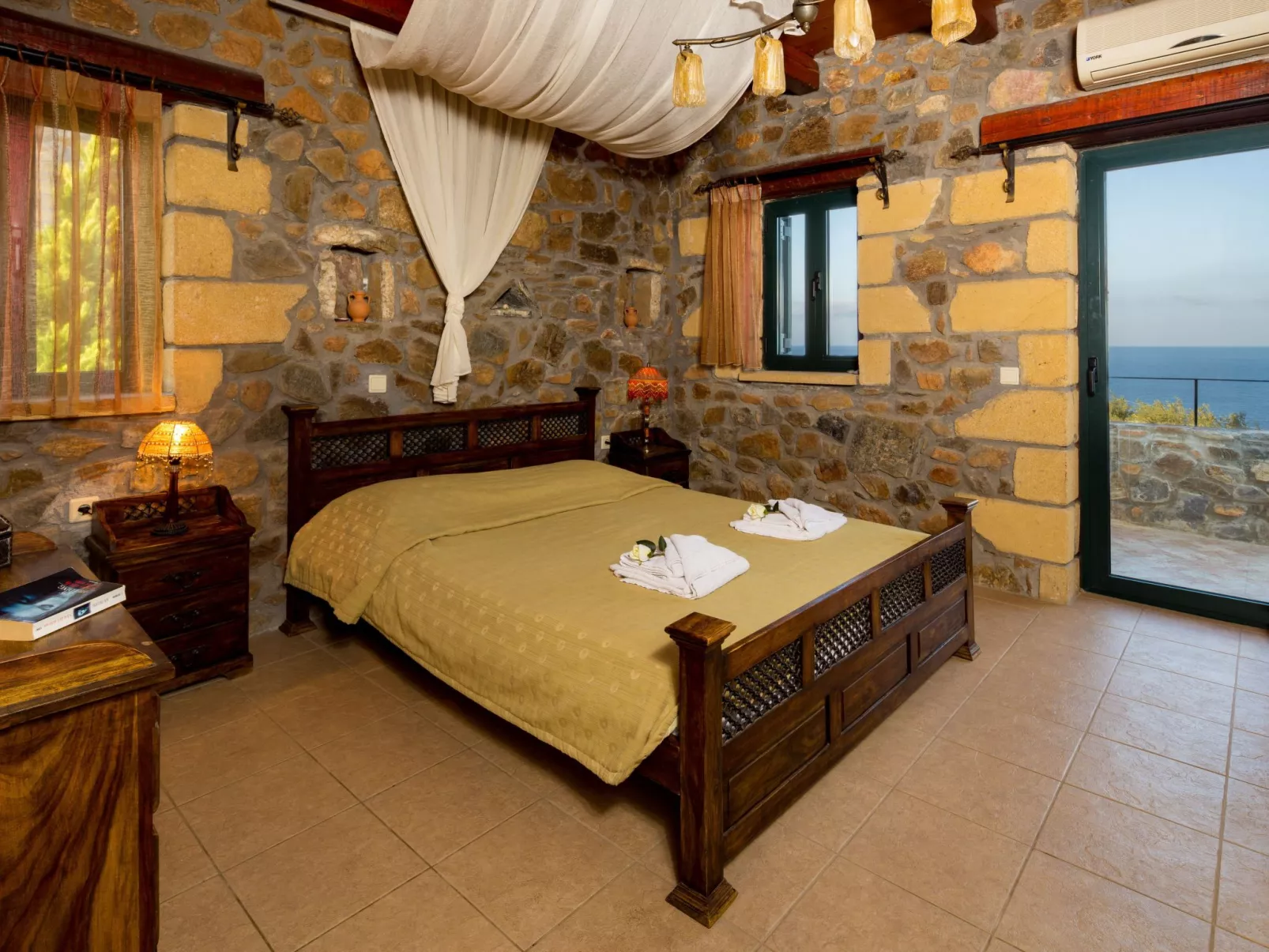 Atemberaubende Aussicht in der Villa bei Elafonissi-Image-tags.info