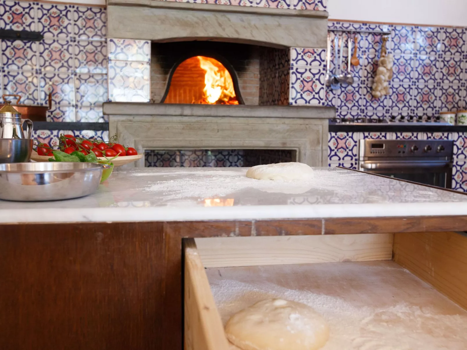 Panoramavilla mit Pool-Binnen