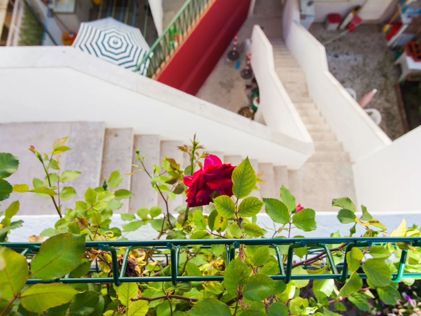 Nette Wohnung mit Kleinem gemeinsamem Pool - Buiten