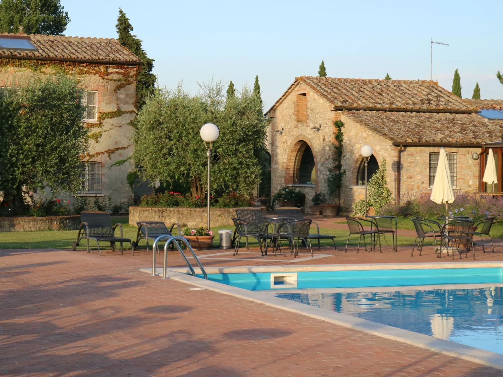 Wohnung in Sarteano mit Privatparkplatz-Buiten