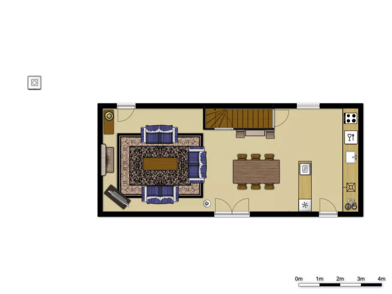 Helles, offenes Ferienhaus, Gemeinschaftspool Hunde-Binnen