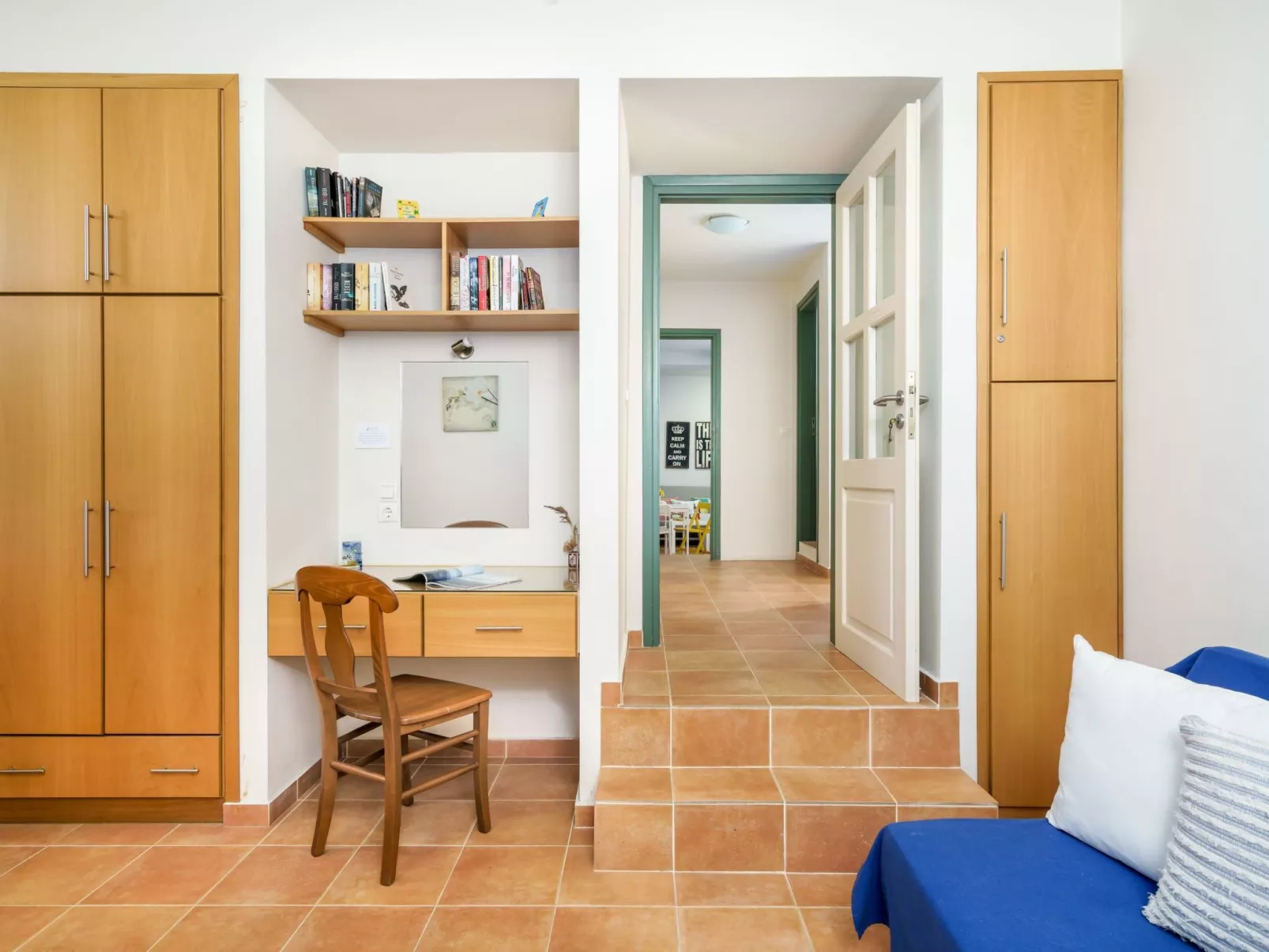 Villa aus Stein, privater Pool, BBQ 30m zum Strand-Binnen