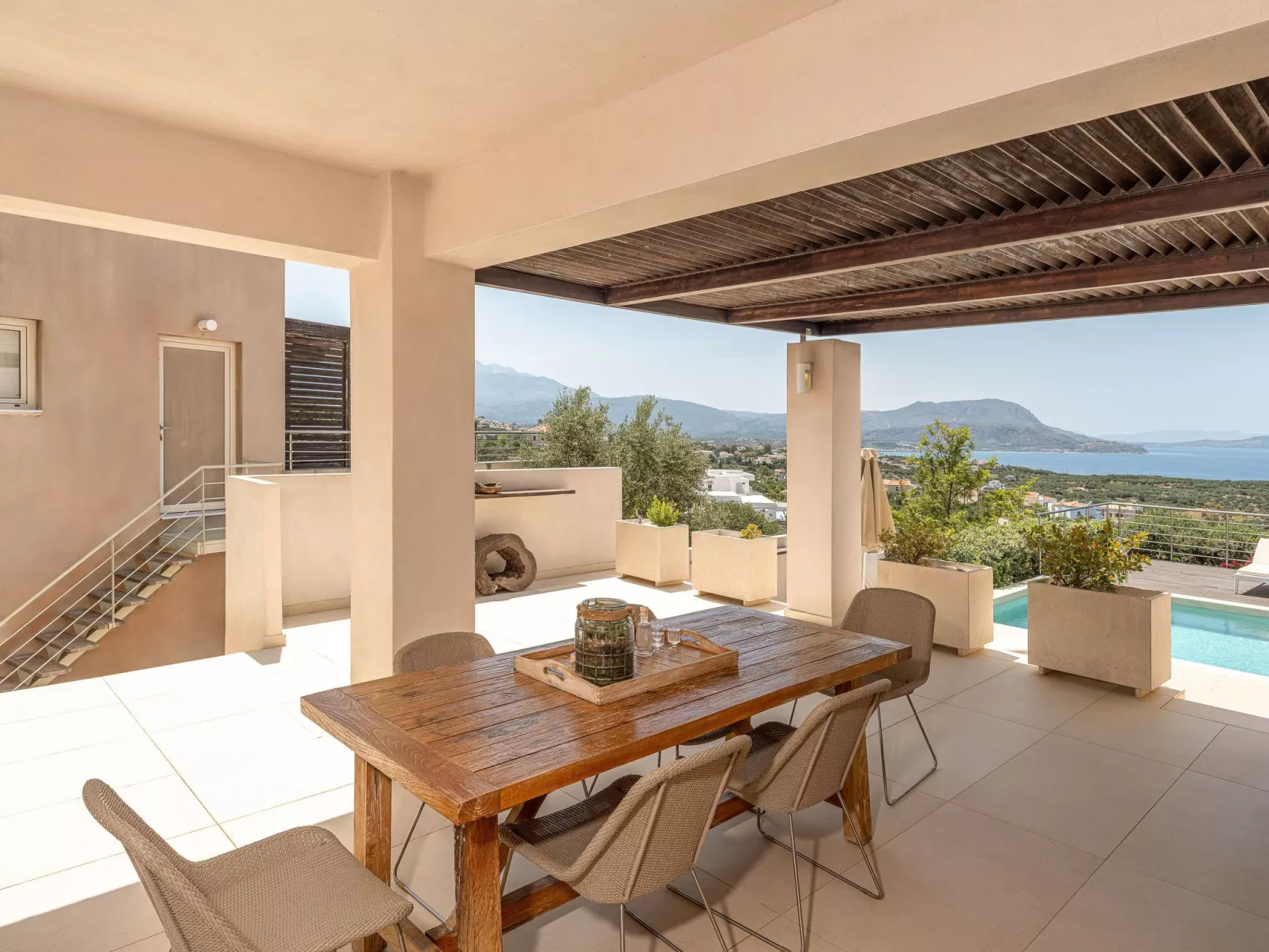 Adeste Seaview Villa II - Beheizter Pool, 900m zum Meer-Buiten