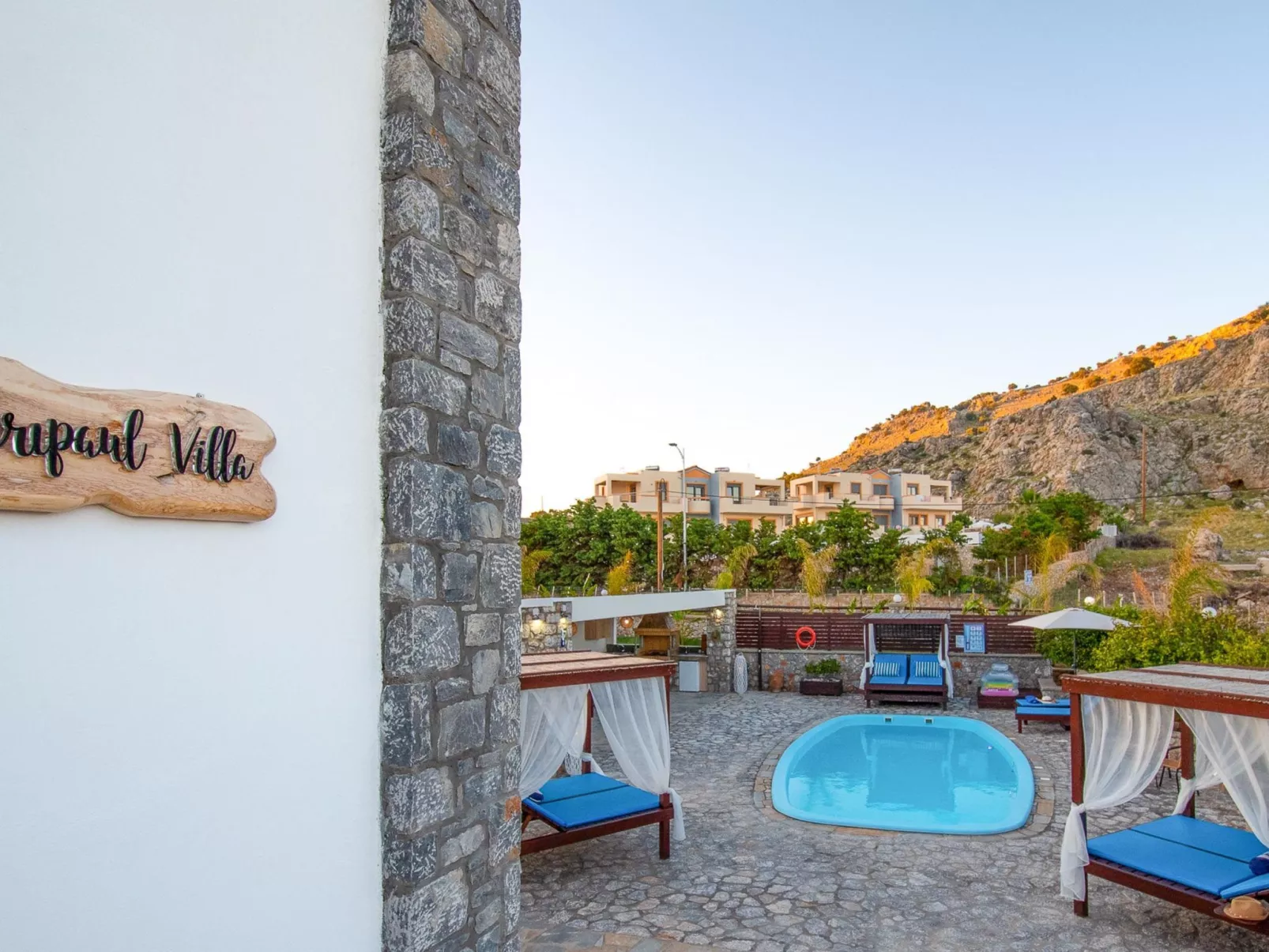 Villa Maripaul im Dorf Pefki-Binnen