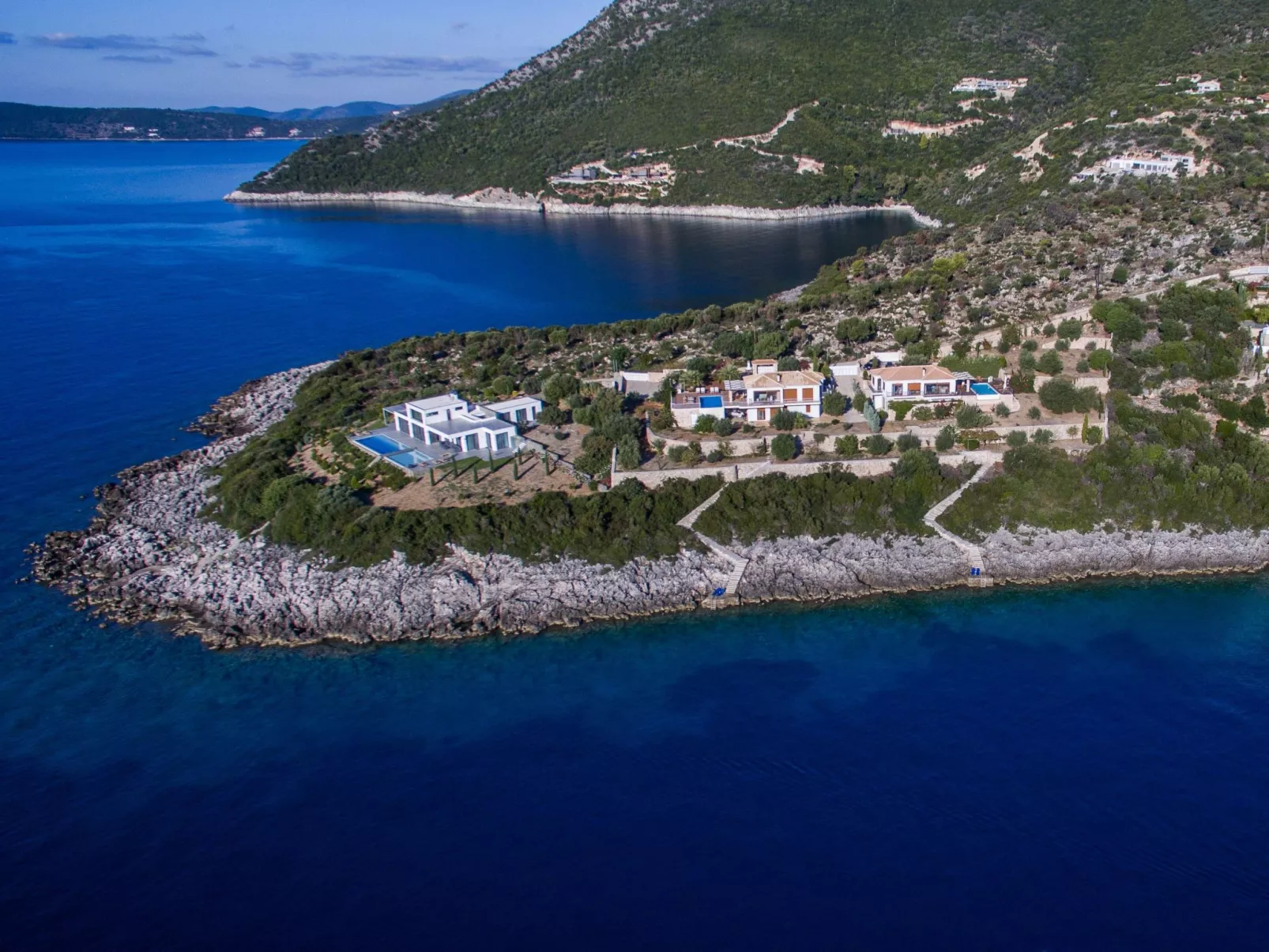 Marine Villa mit privatem Zugang zum Meer - Iris Villas-Buiten