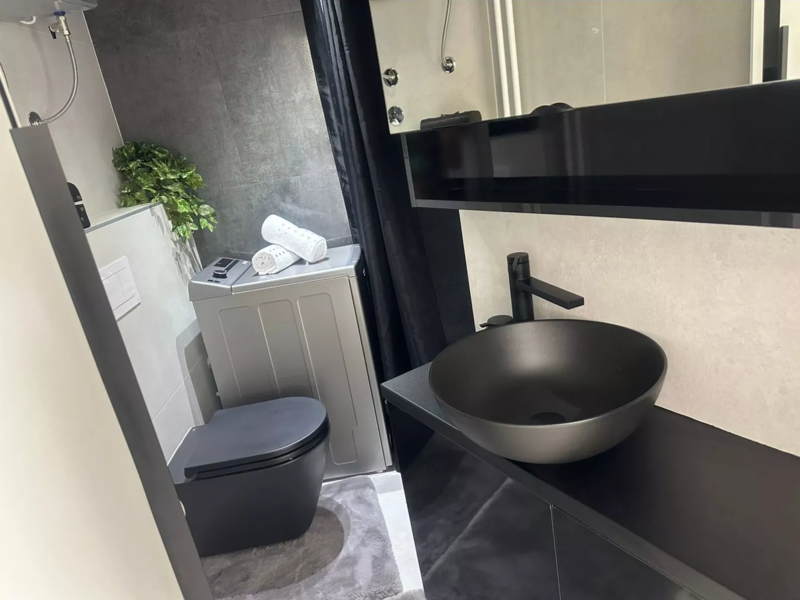 Fiorino Apartment-Studio Rijeka mit Balkon-Binnen