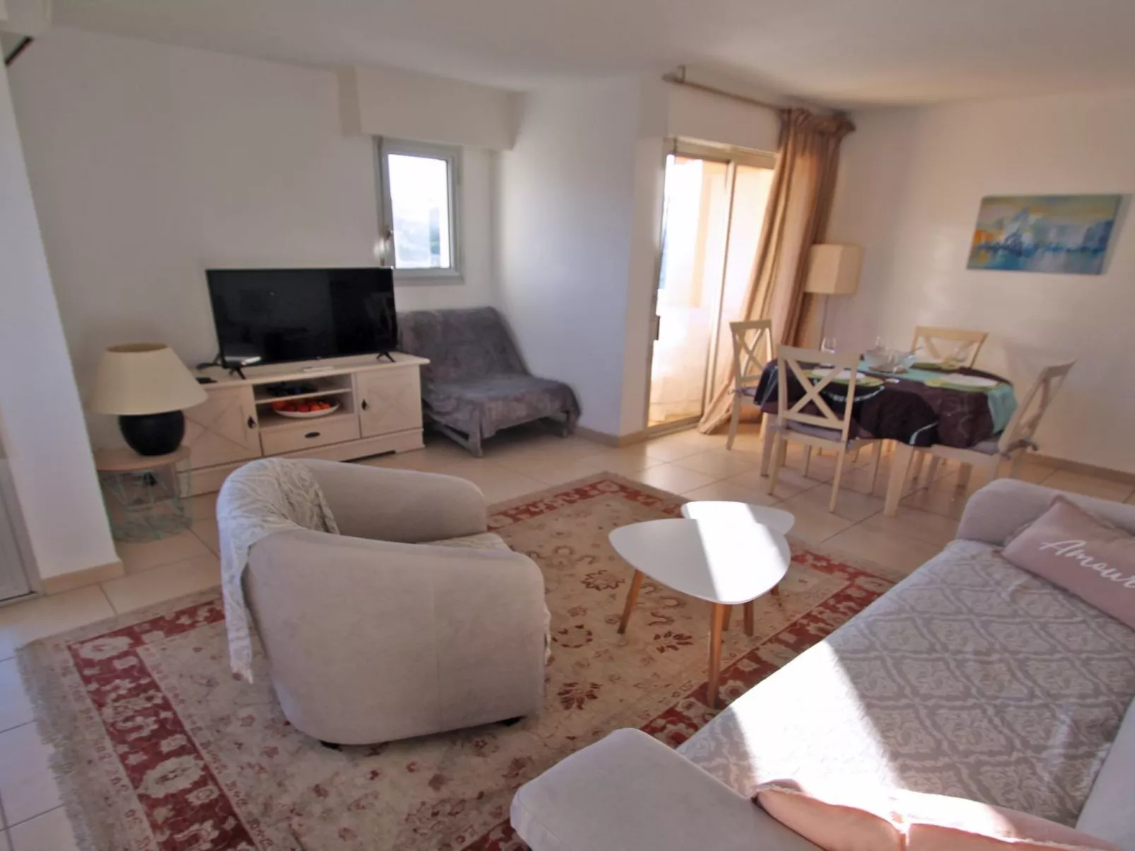 Wohnung für 5 Pers. mit Klimaanlage im Zentrum von Ste Maxime