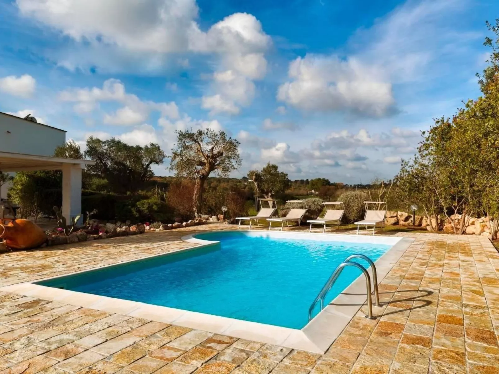 Casa Blu, alte Villa mit privatem Pool und Spa-Buiten