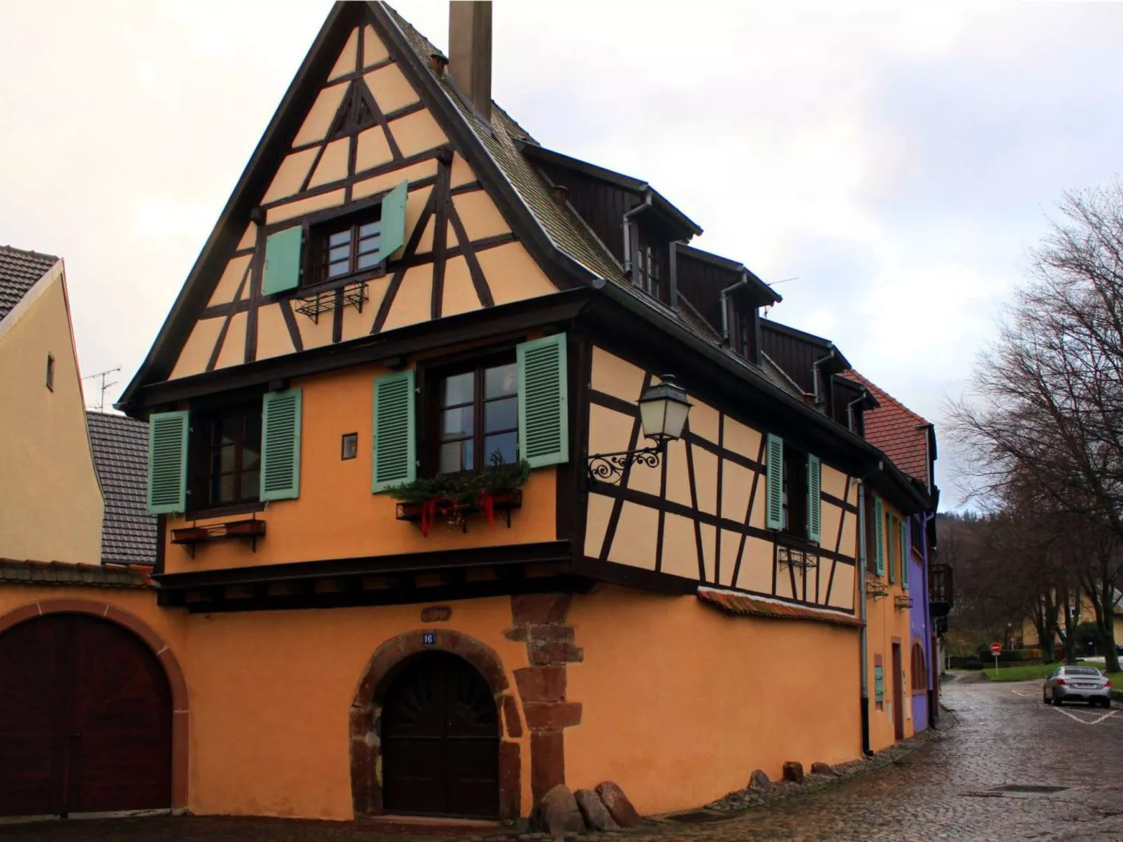 1ed-Face Vosges,au Sud,coeur Vignoble,Calme,WiFi