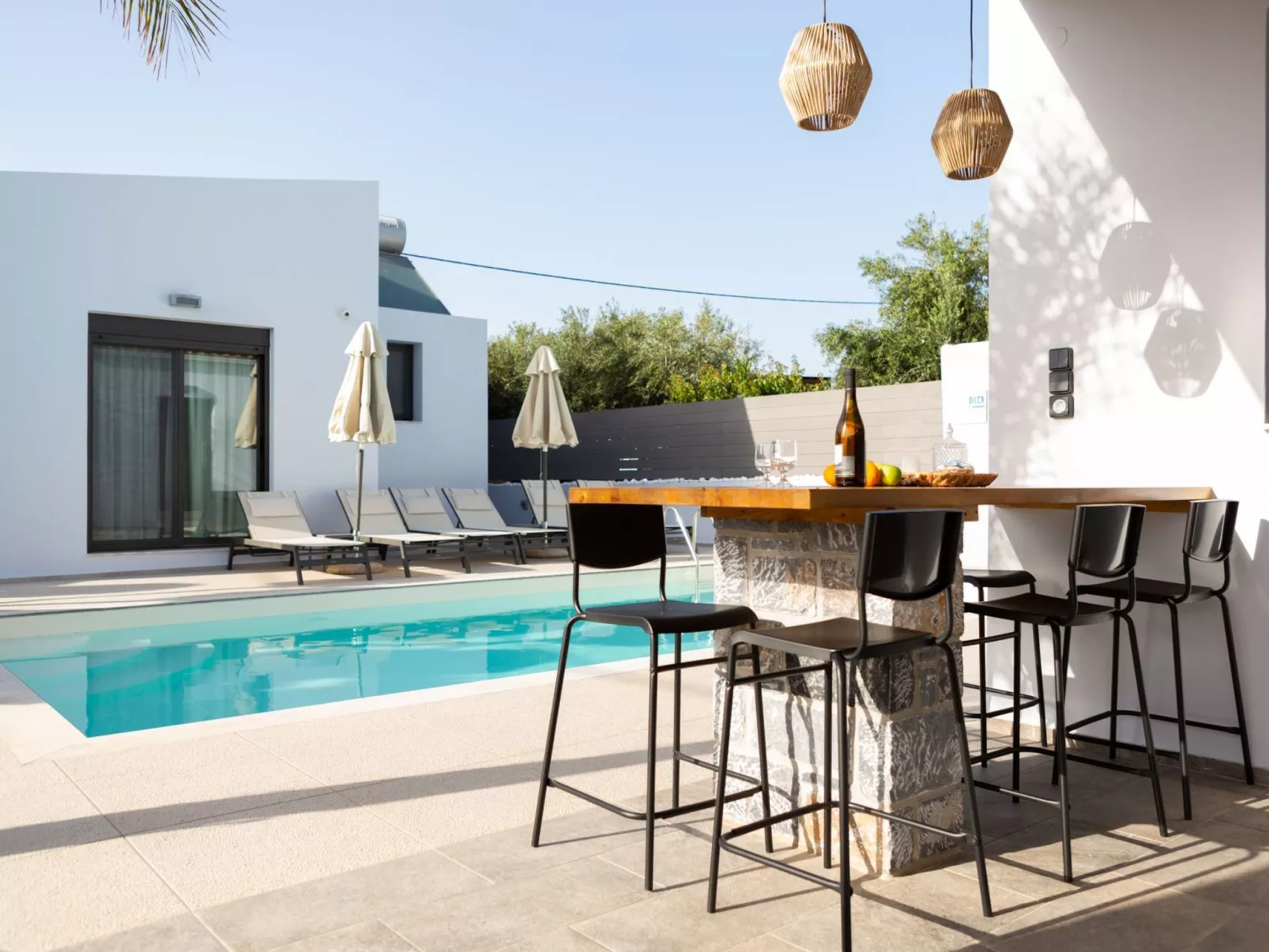 Villa Stavelia mit privatem Pool-Buiten