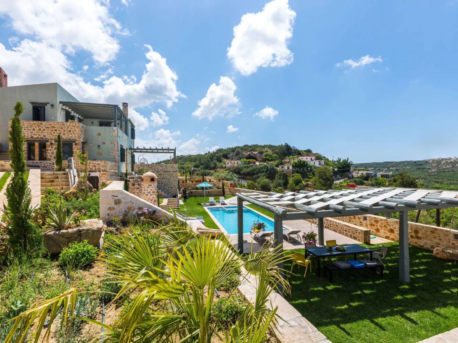 In Achlades mit Privatem Pool