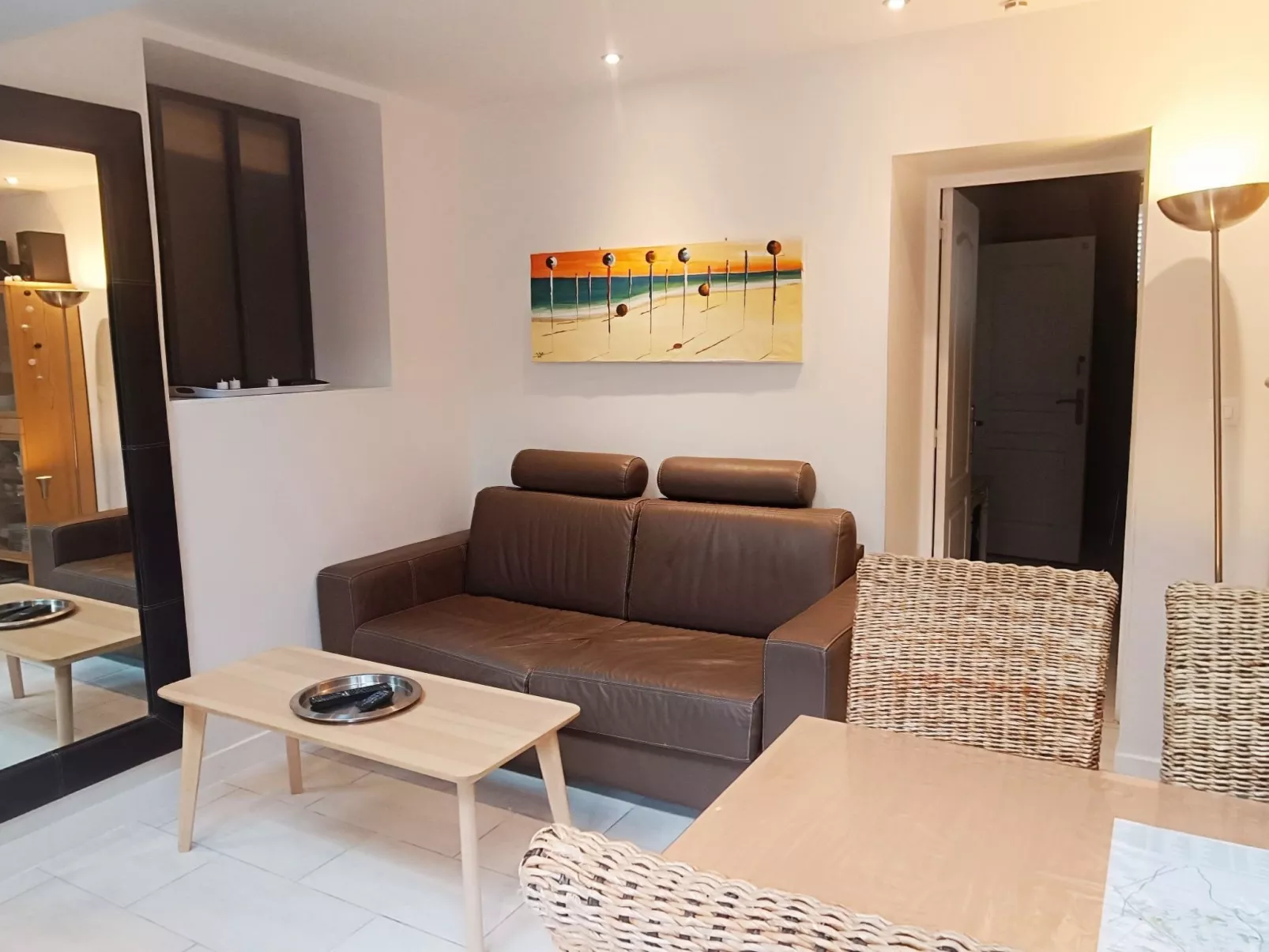 Wohnung "Les Muguets" mit Garten und Grillplatz-Binnen