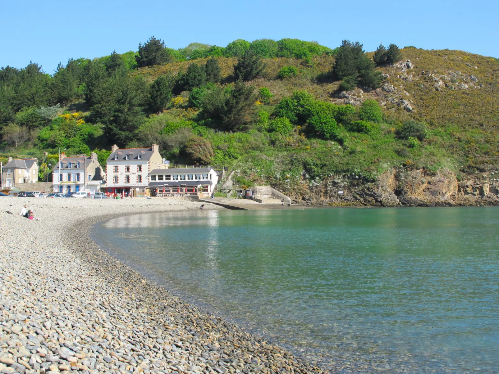 Komforthaus mit Traumgarten und Meerblick-Omgeving