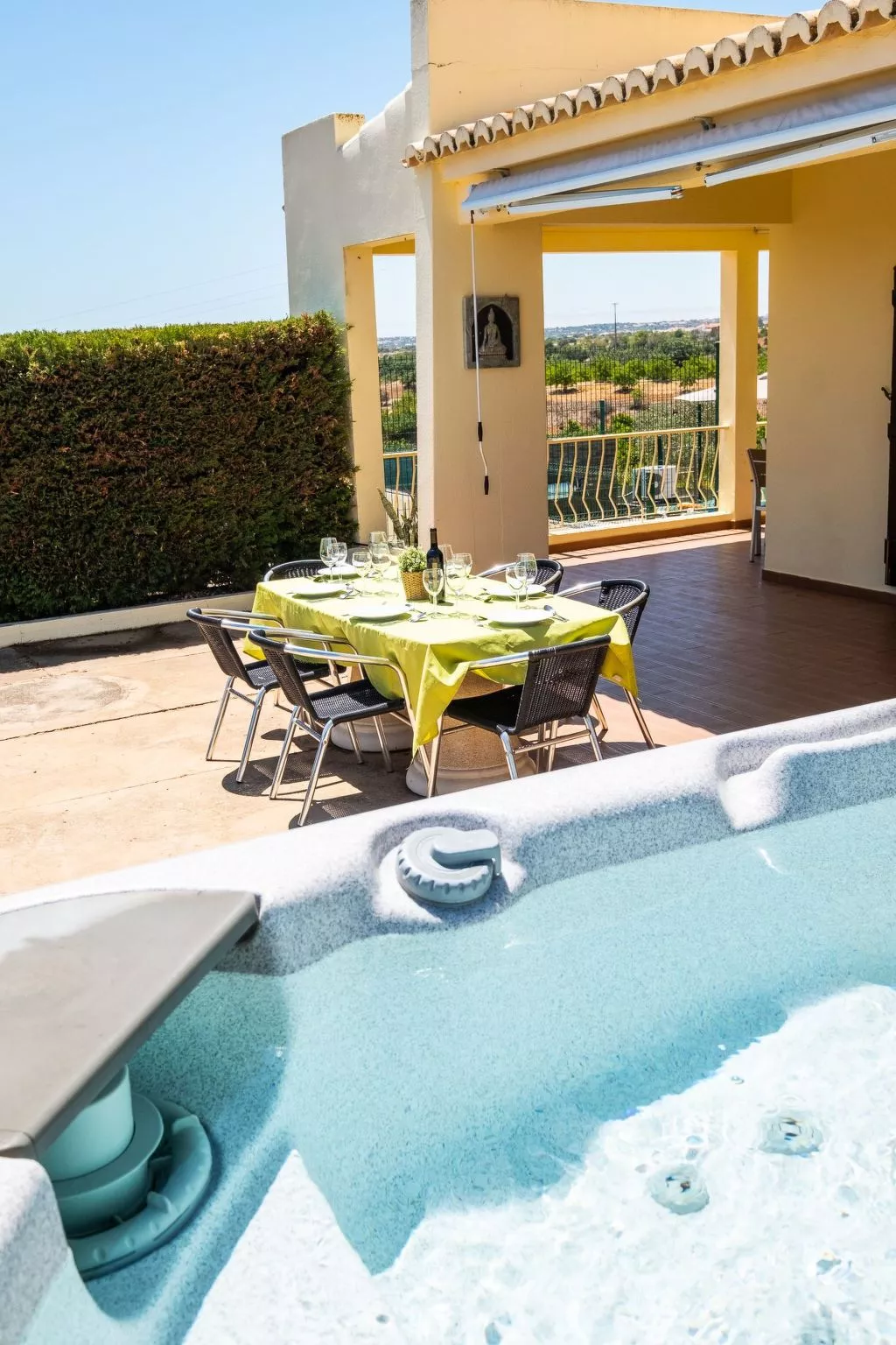 Villa "Barrancos" mit Jacuzzi-Buiten