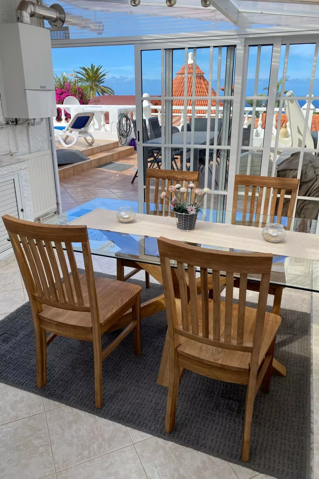 La Palmita mit Meerblick-Buiten