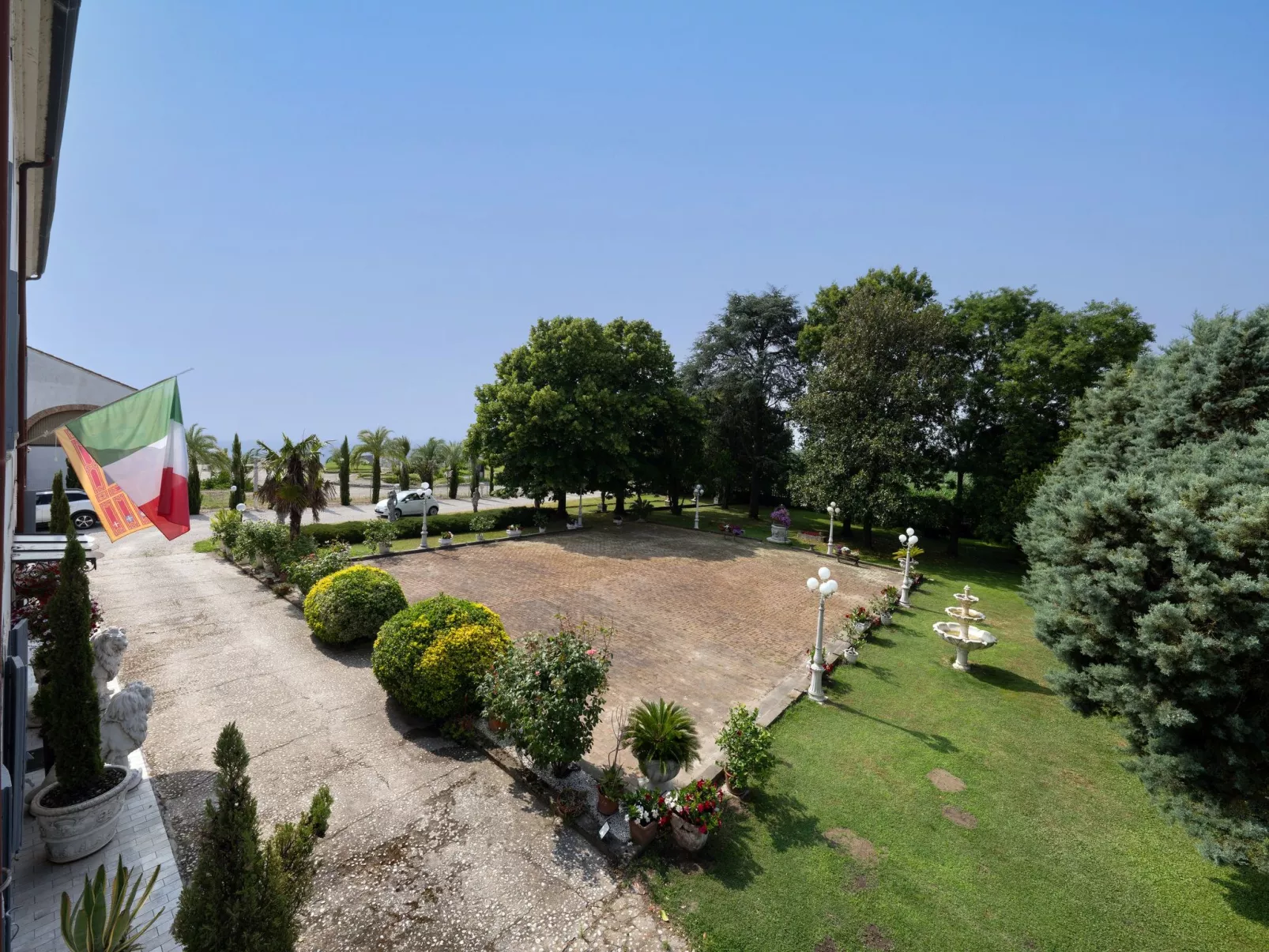 Tenuta "Villa Dalla Benetta" Pool - Wassermassage-Buiten