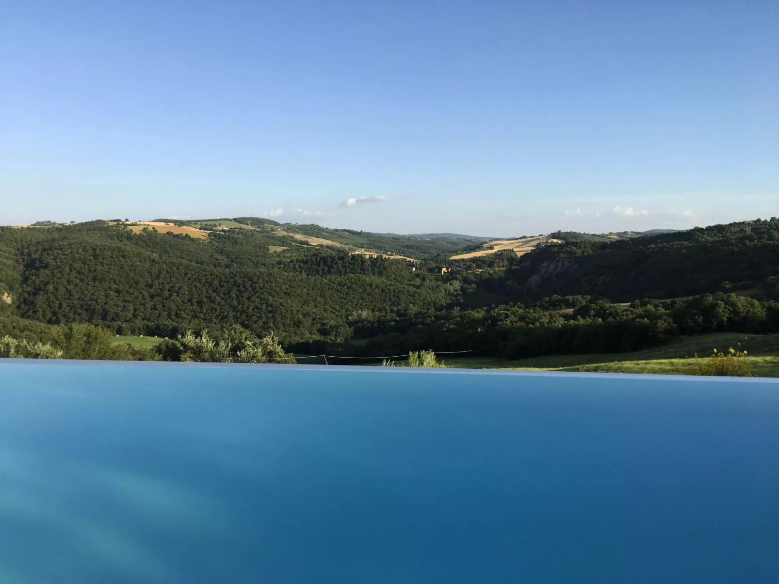 Casale Civitella mit Infinity-Pool-Buiten