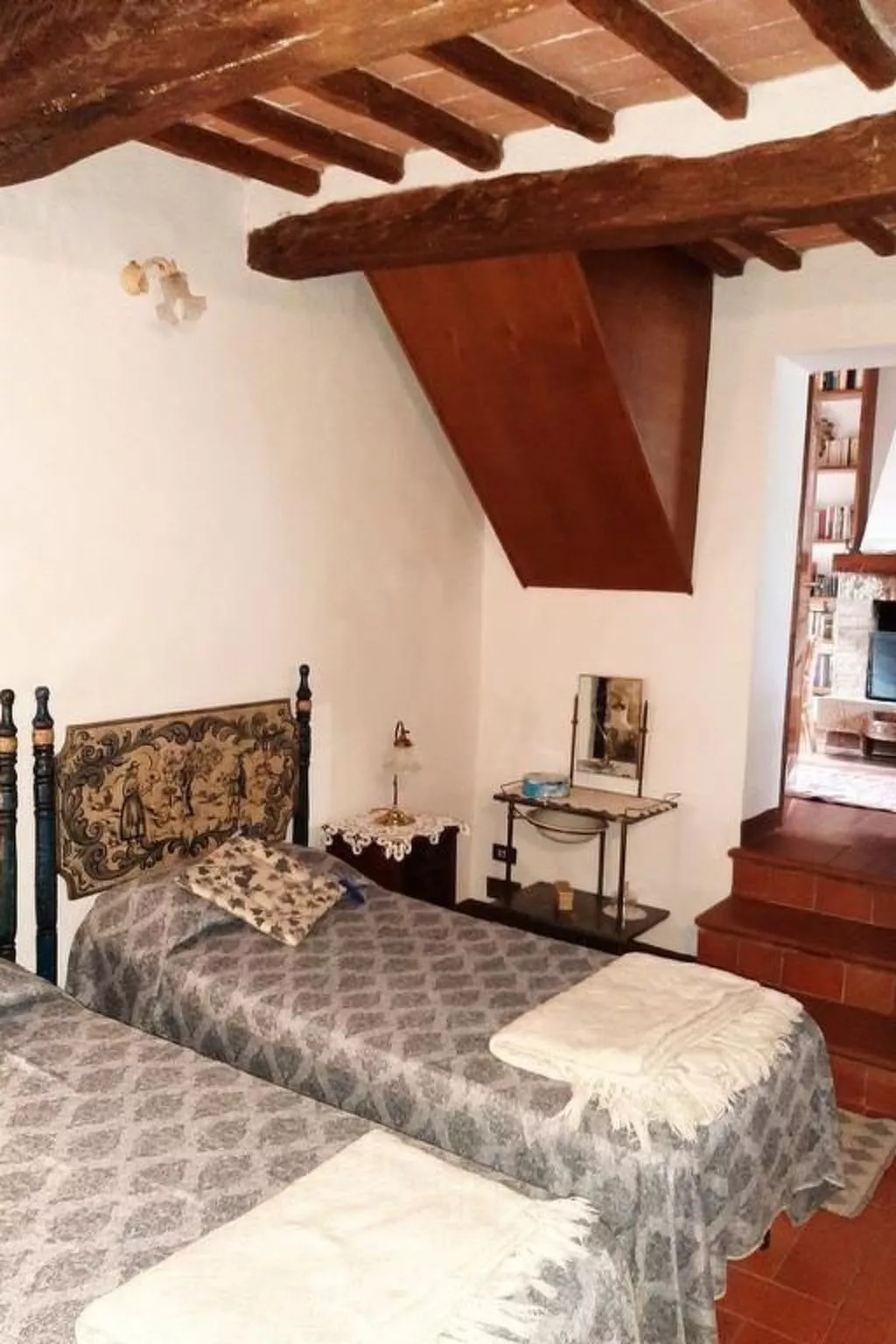 Casa Mulinello, Blick auf das Tal von Montepulciano-Binnen