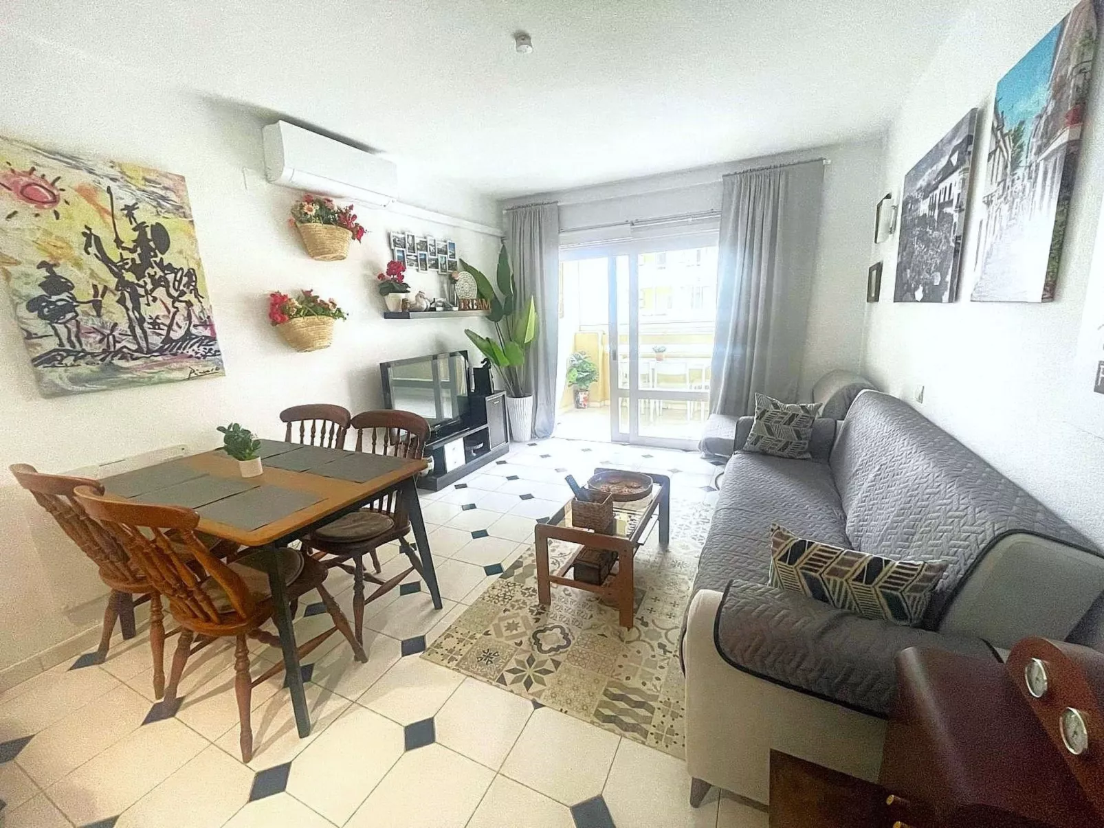 Touristenapartment im Zentrum von Marbella, ganz in der Nähe des Strandes und d-Binnen