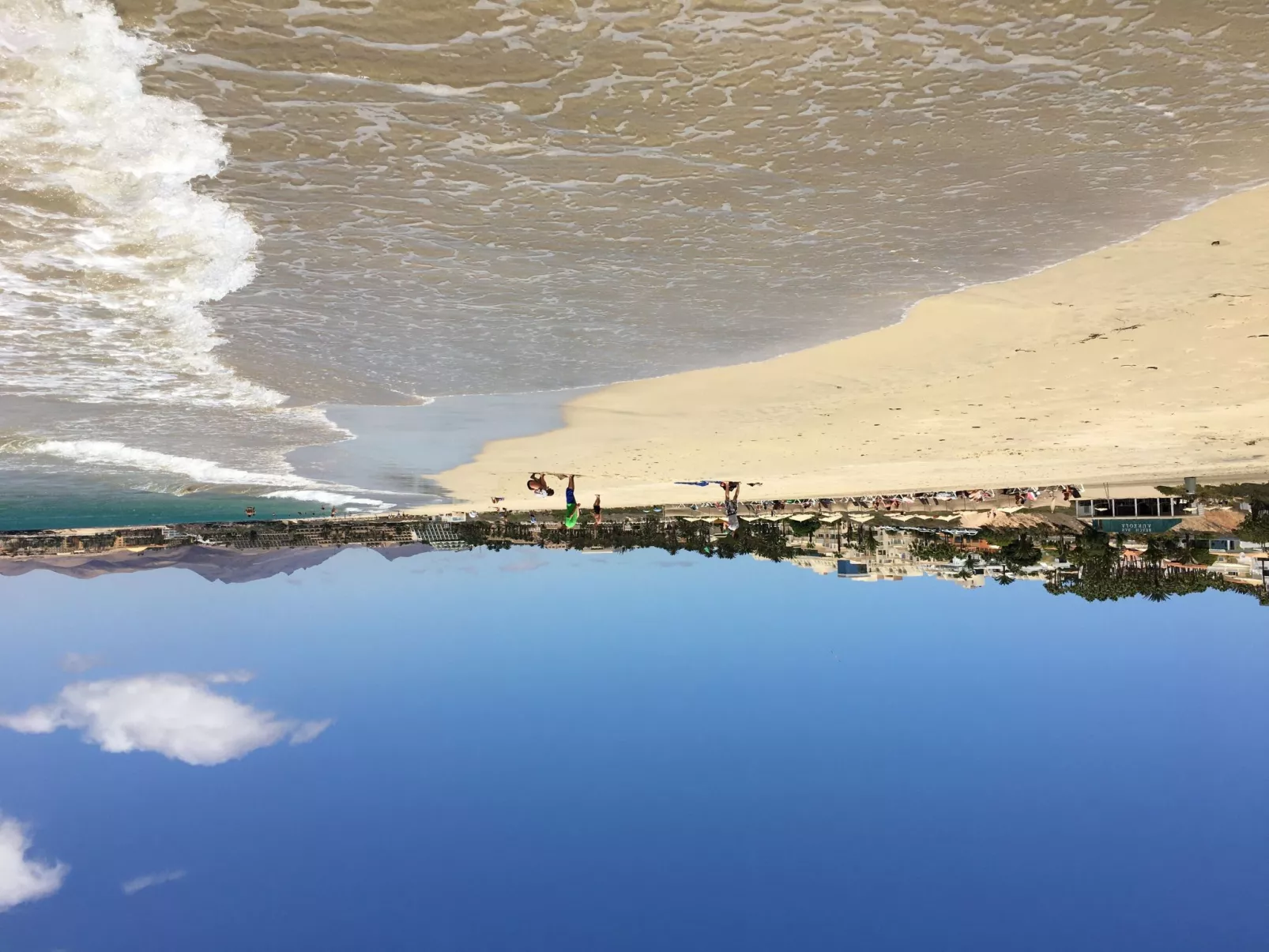 Iwona mit Meerblick-Buiten