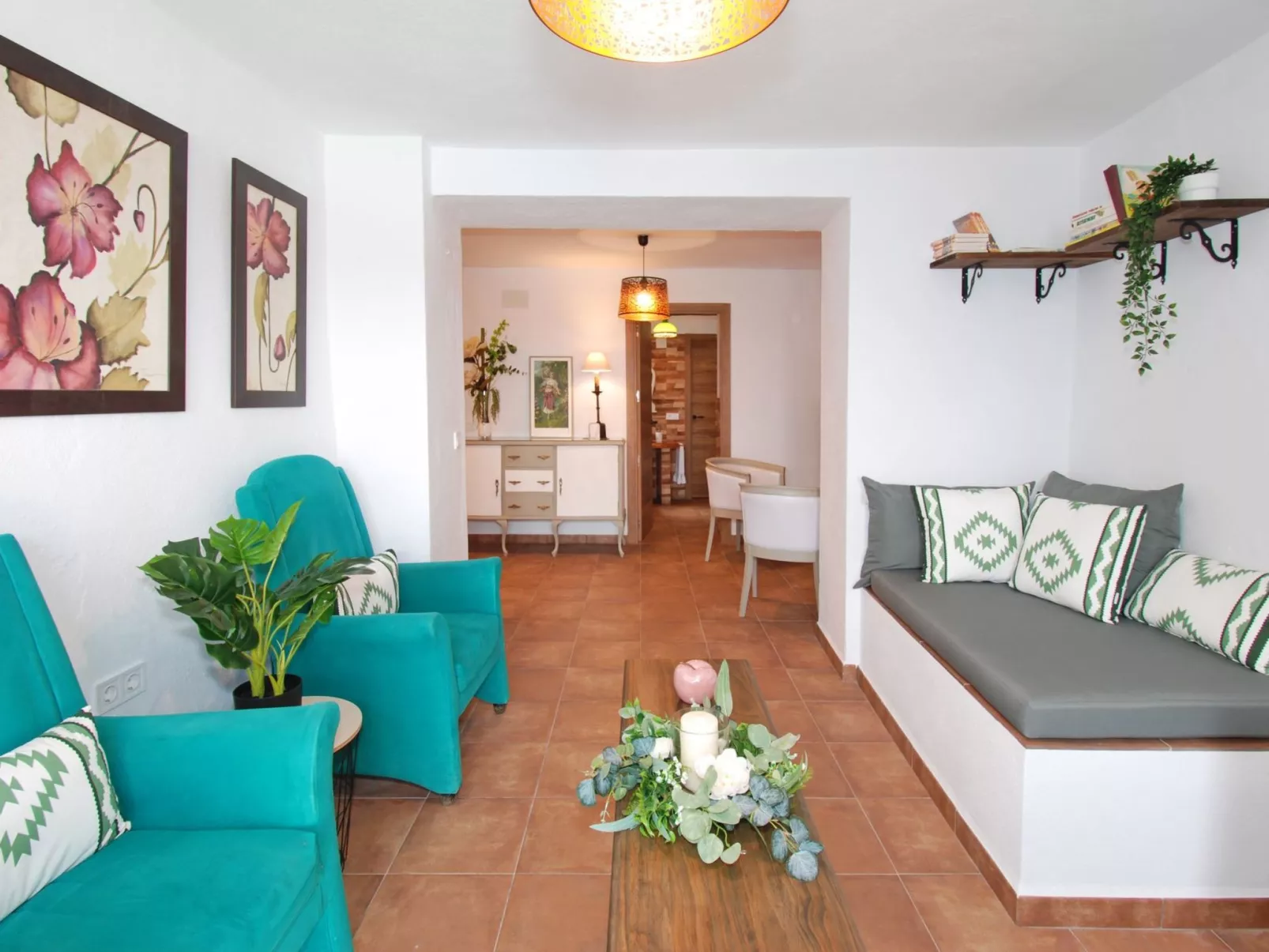 In Comares mit Offenem Kamin-Binnen