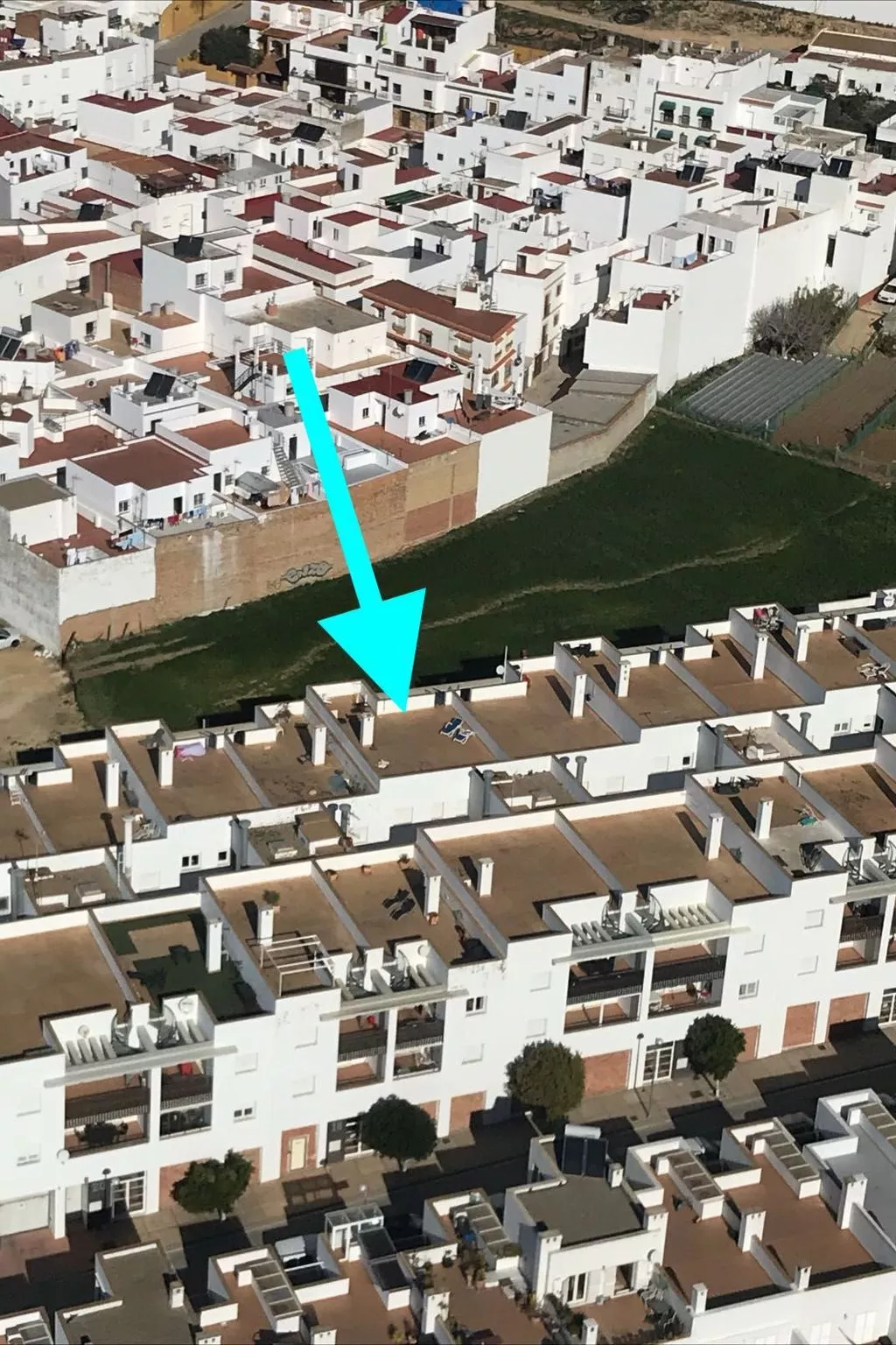 Helle und geräumige Wohnung in Conil-Buiten