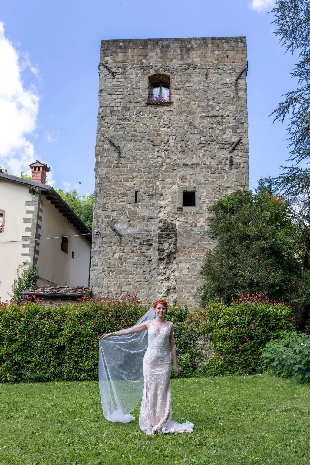 Medieval Tower mit Whirlpool auf der Dachterrasse-Image-tags.info