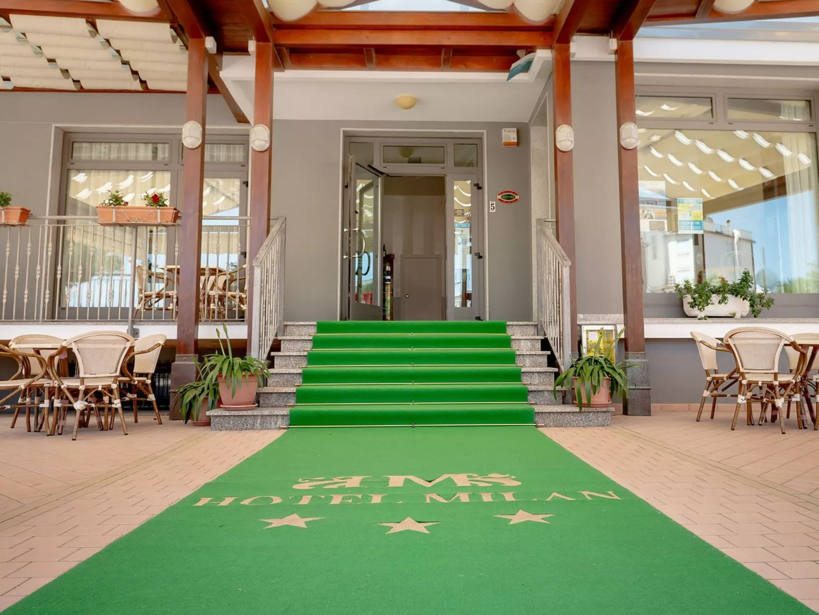 Wohnung für 5 Personen "Residence Milan"-Buiten