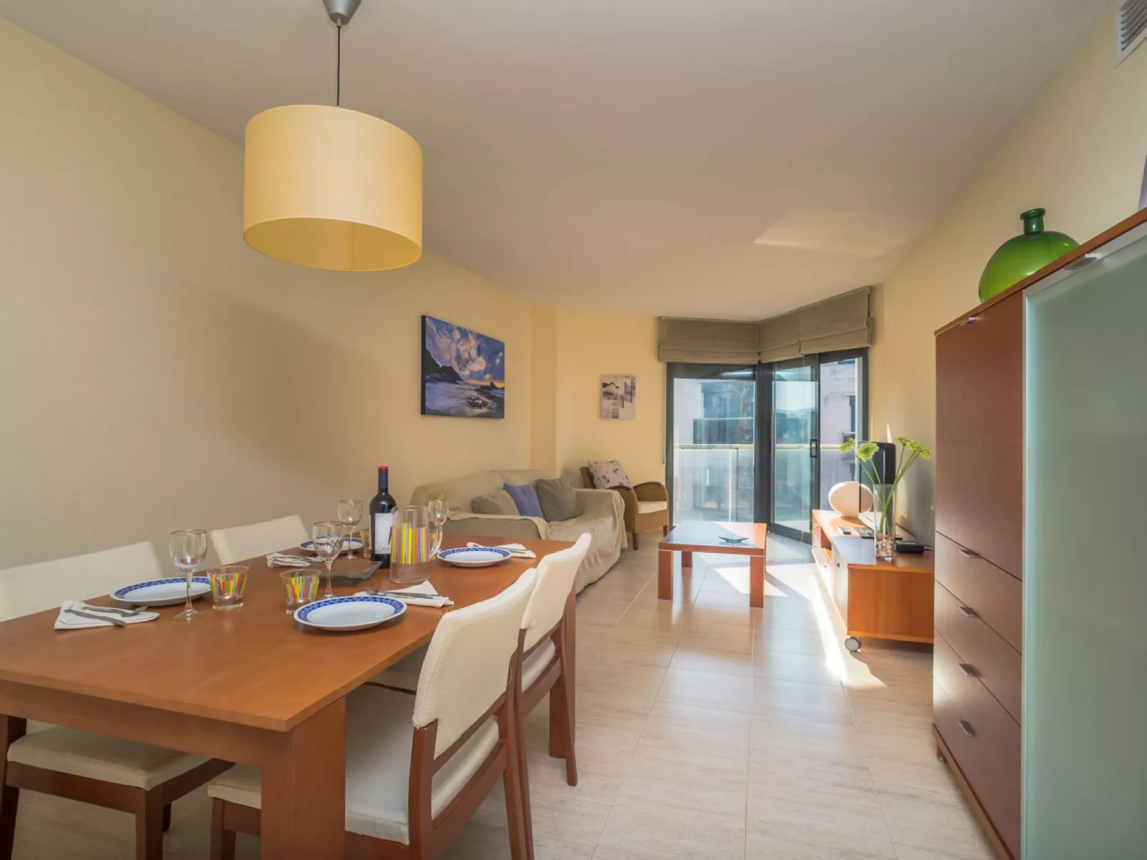 Costabravaforrent Balcó 7, mit gemeinschaftlichem Schwimmbad-Binnen