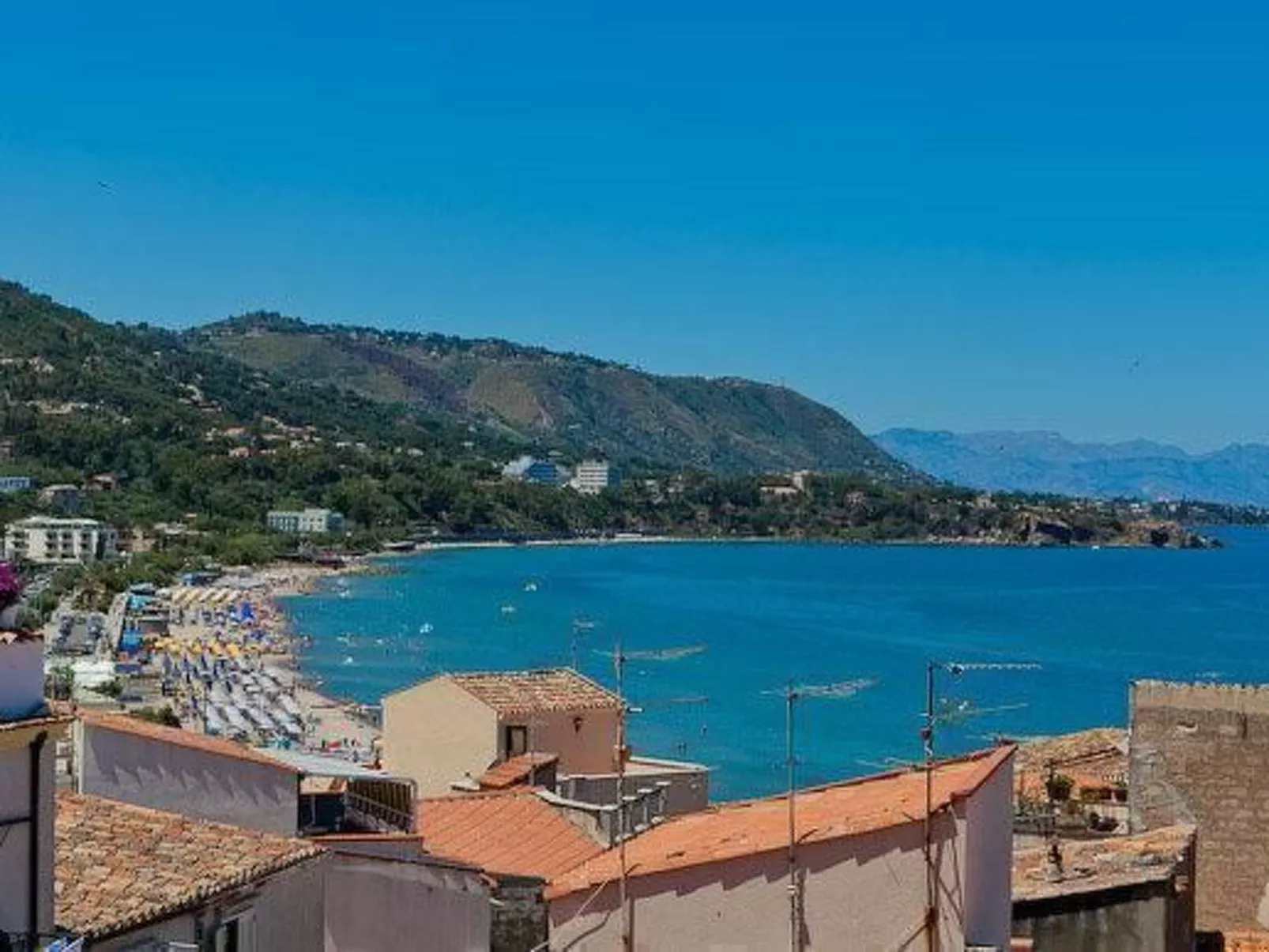 Terrasse des Zentrums