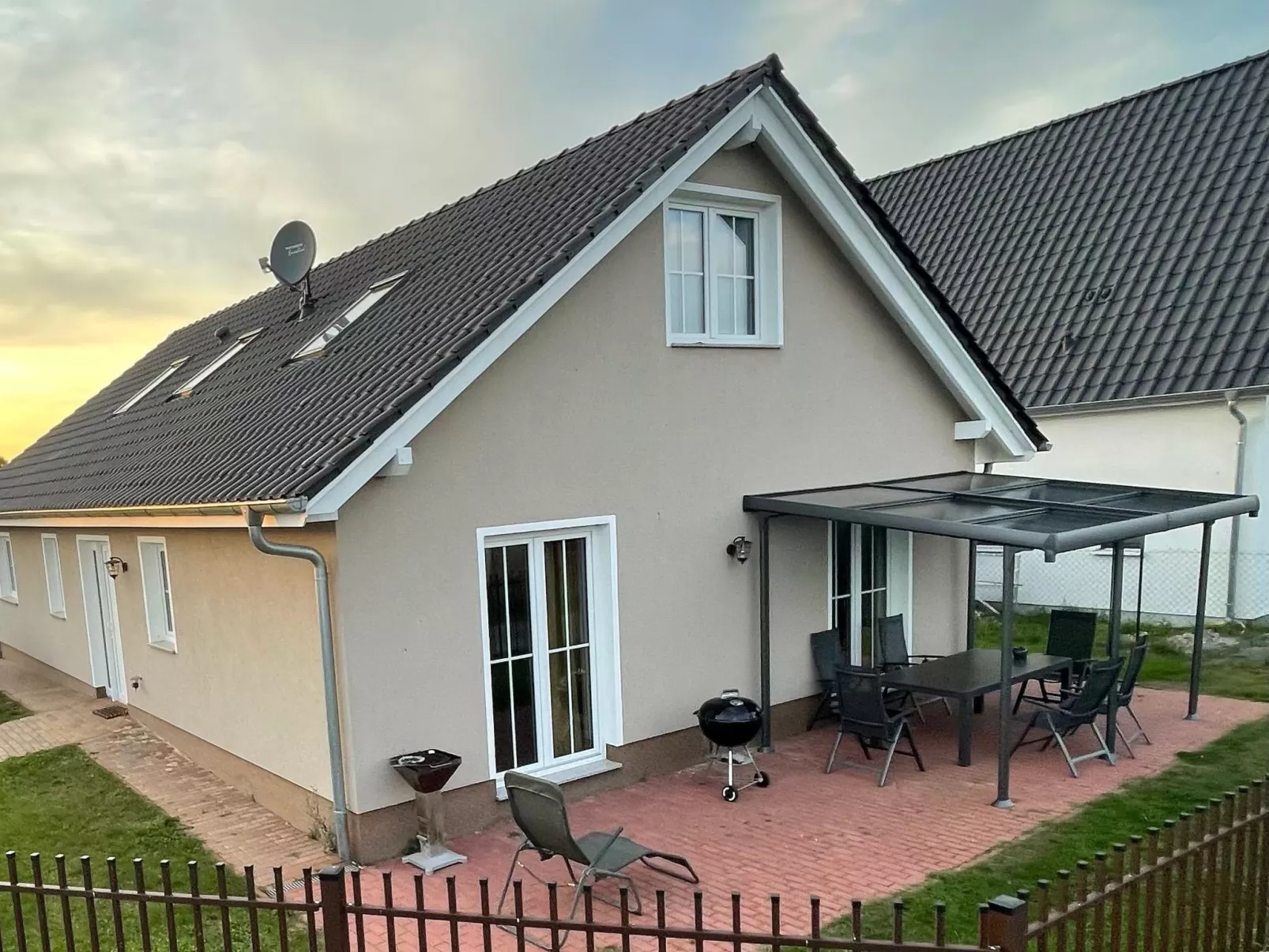 In Linum mit Garten, Terrasse und Grill