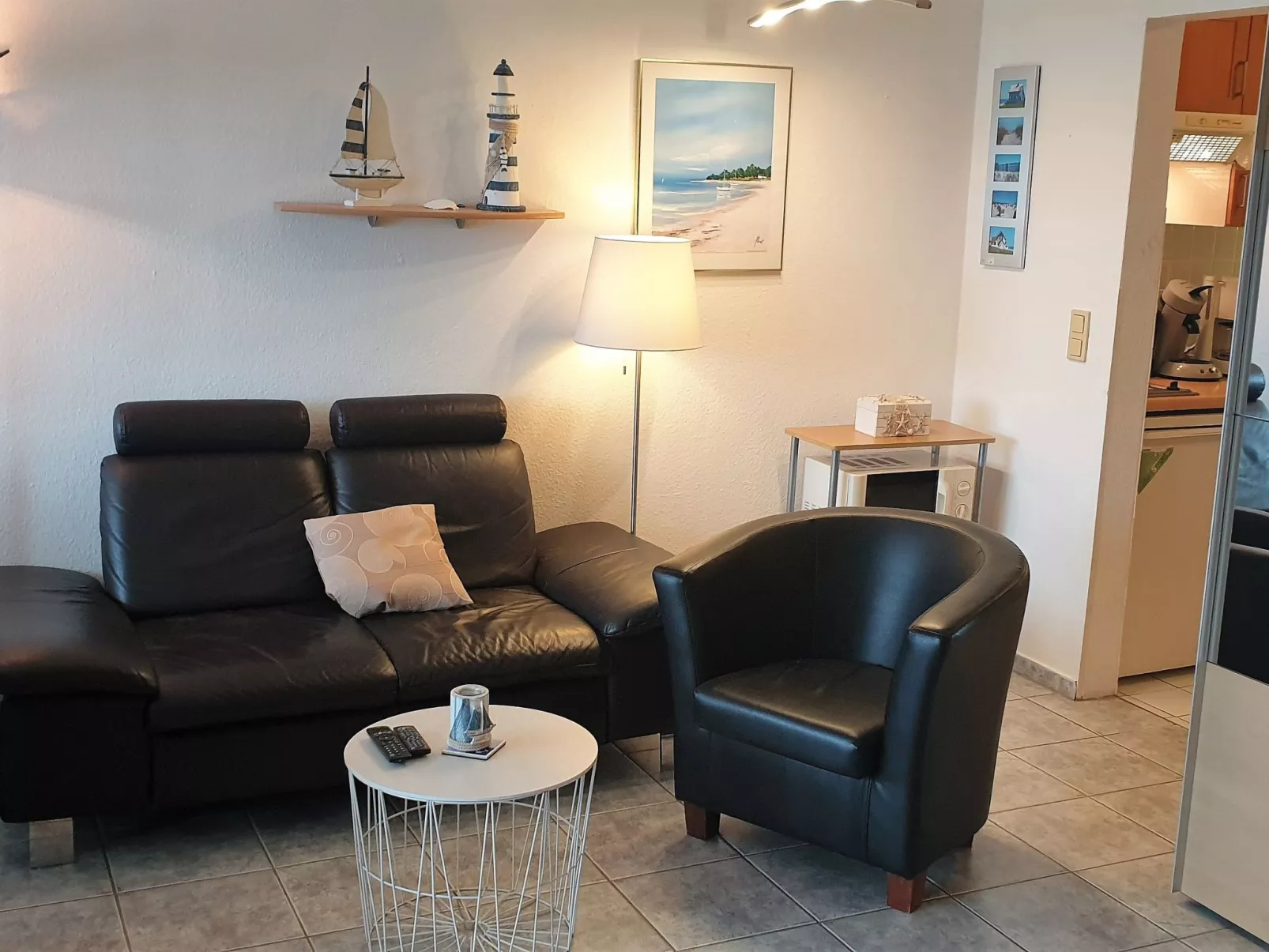 Strandurlaub im Ferienappartement mit Garten