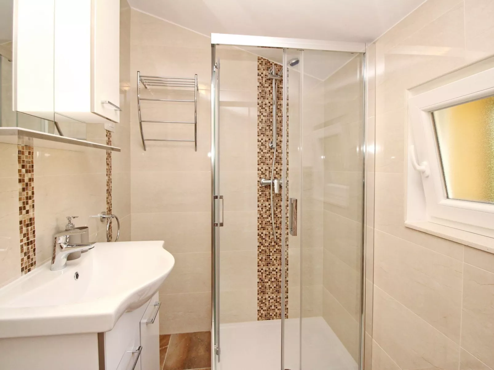 Charmantes Appartement in Baška mit Eigenem Balkon-Binnen