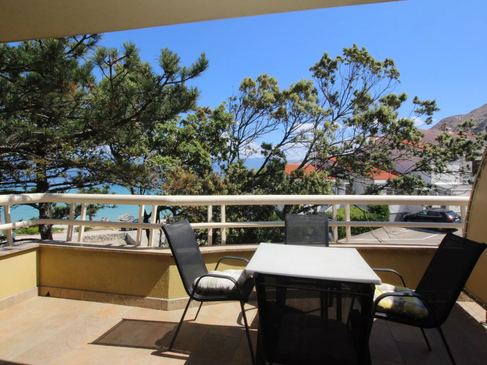 In Baška mit Eigenem Balkon