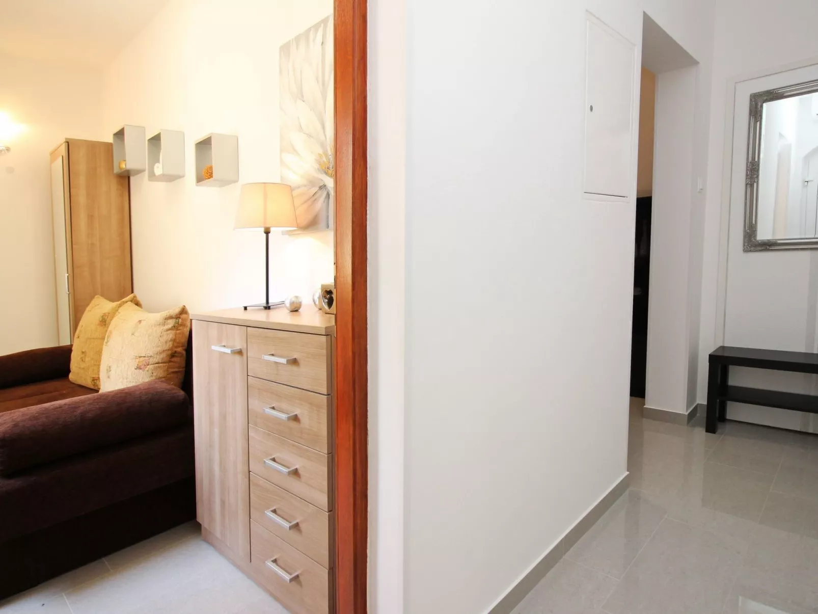 Appartement in Baška mit Eigener Terrasse