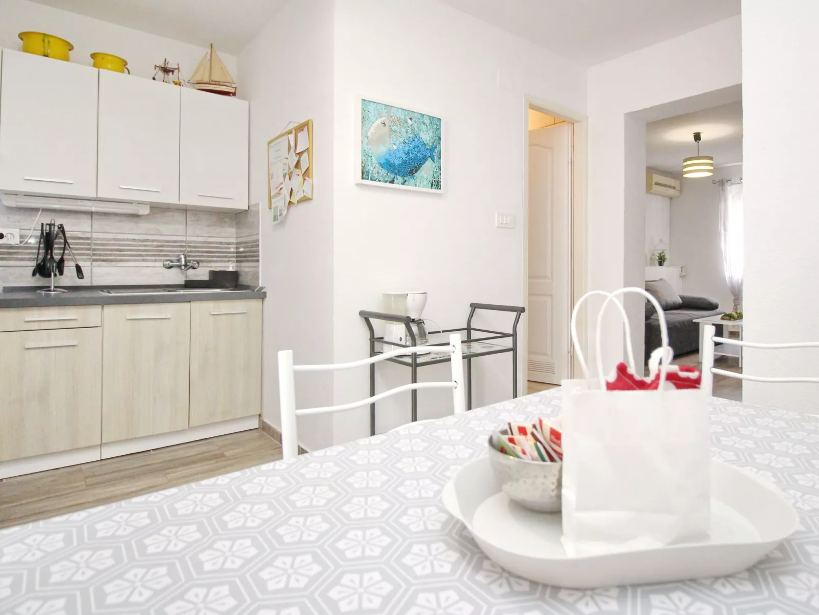 Gemütliches Appartement in Baška mit Eigener Terrasse