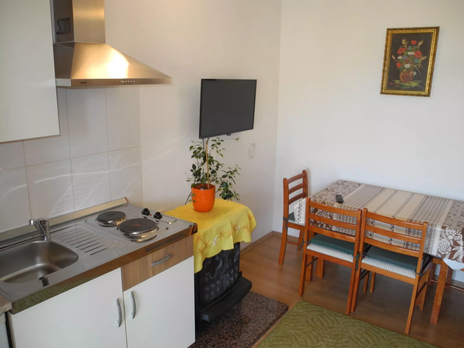 Wohnung in Crikvenica mit Terrasse und Grill