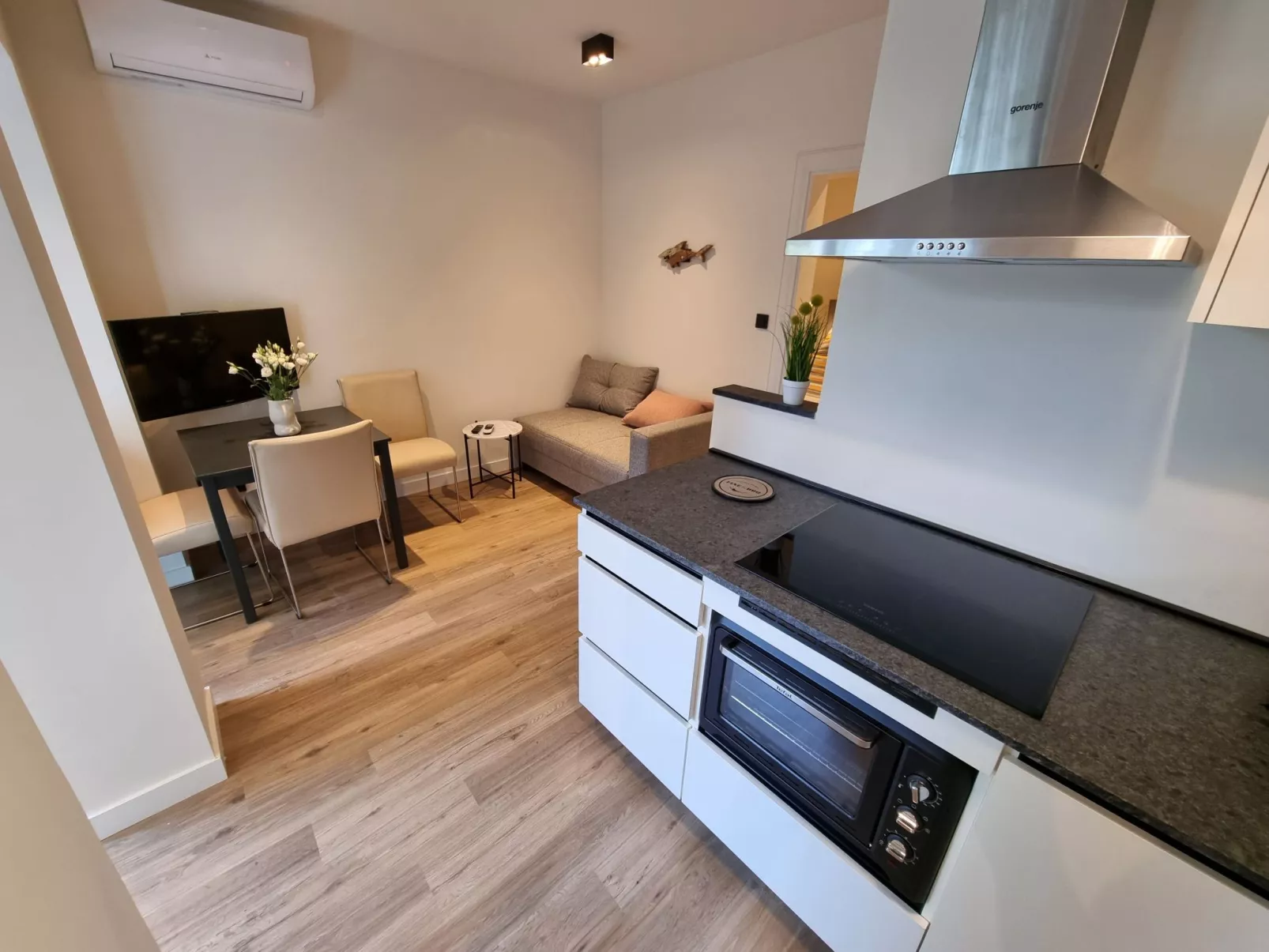 Wohnung für 3 Personen in der Nähe des Stadtzentrums-Binnen