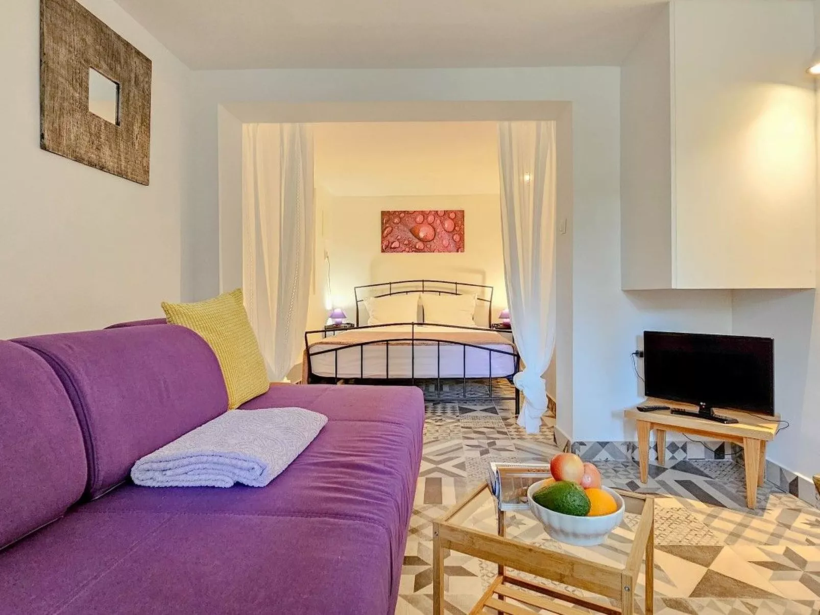 Studio-Apartment 100m vom Meer entfernt-Binnen