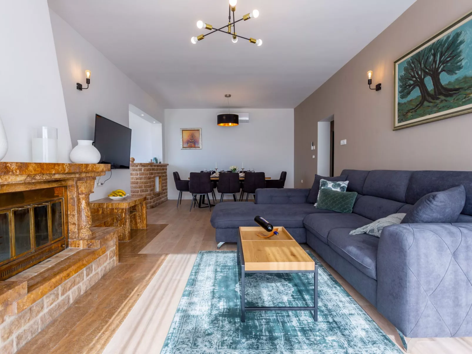 Villa Melki mit großem Privatpool-Binnen