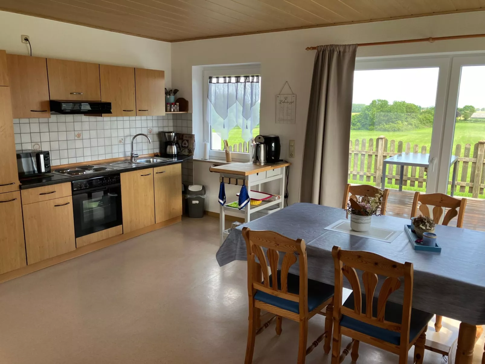 Haus mit Herz-Binnen