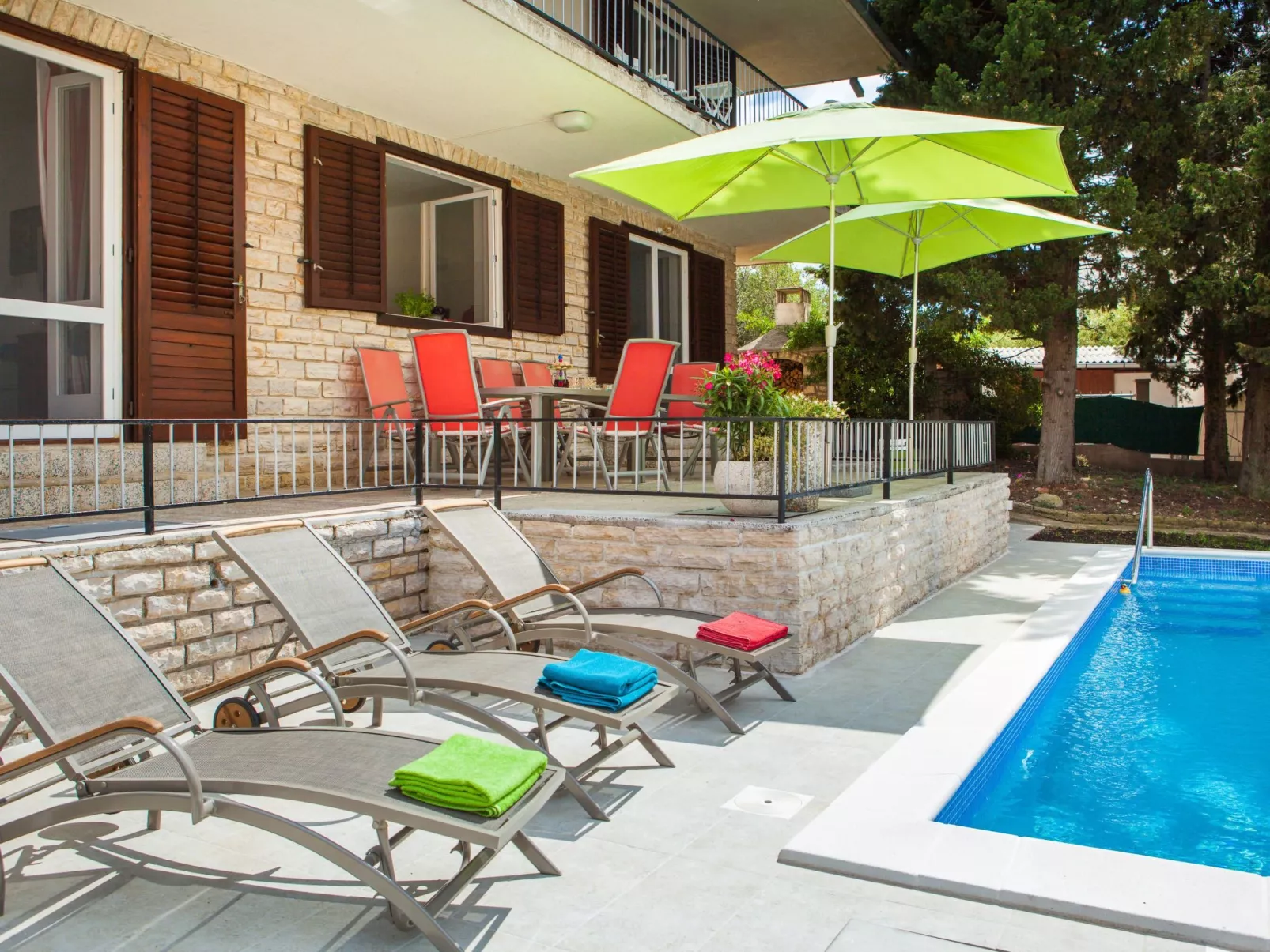 Villa Amalia auf der Insel Murter-Buiten