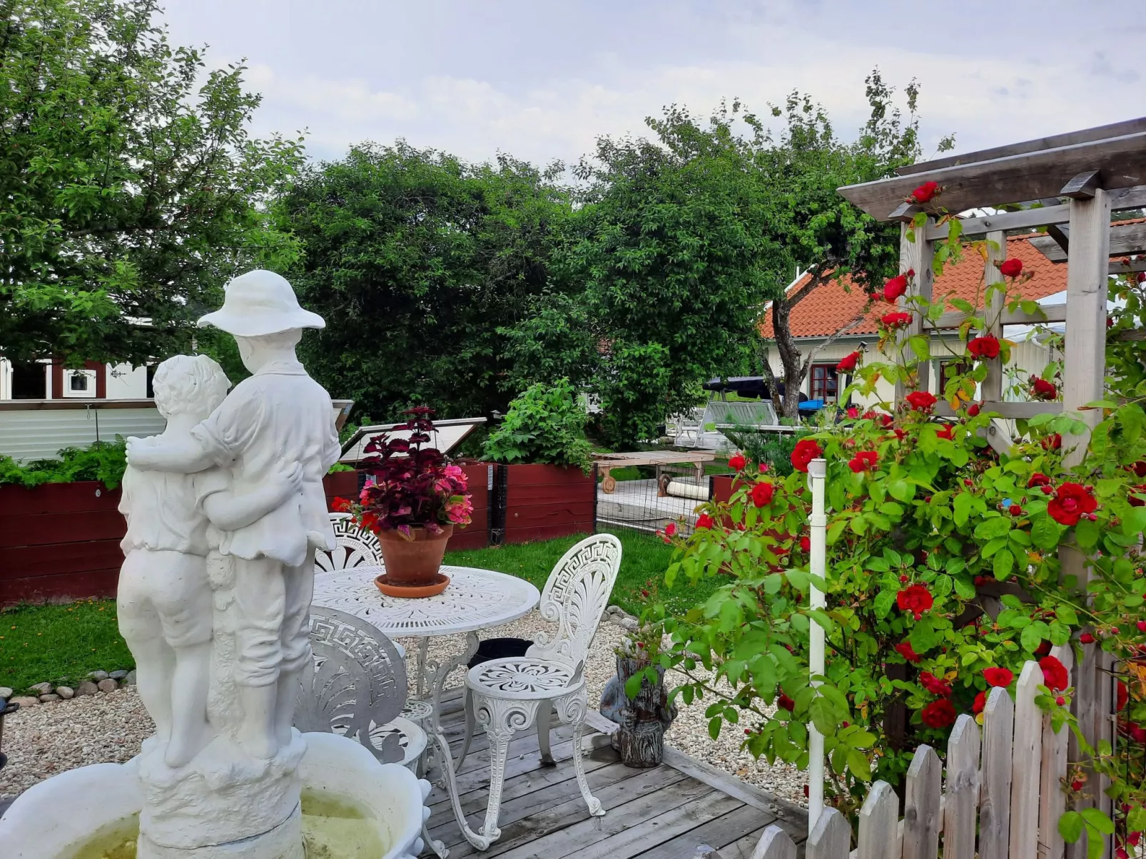 Bauernhaus-Wohnung bei Göta Älv in der Nähe von Göteborg - Buiten