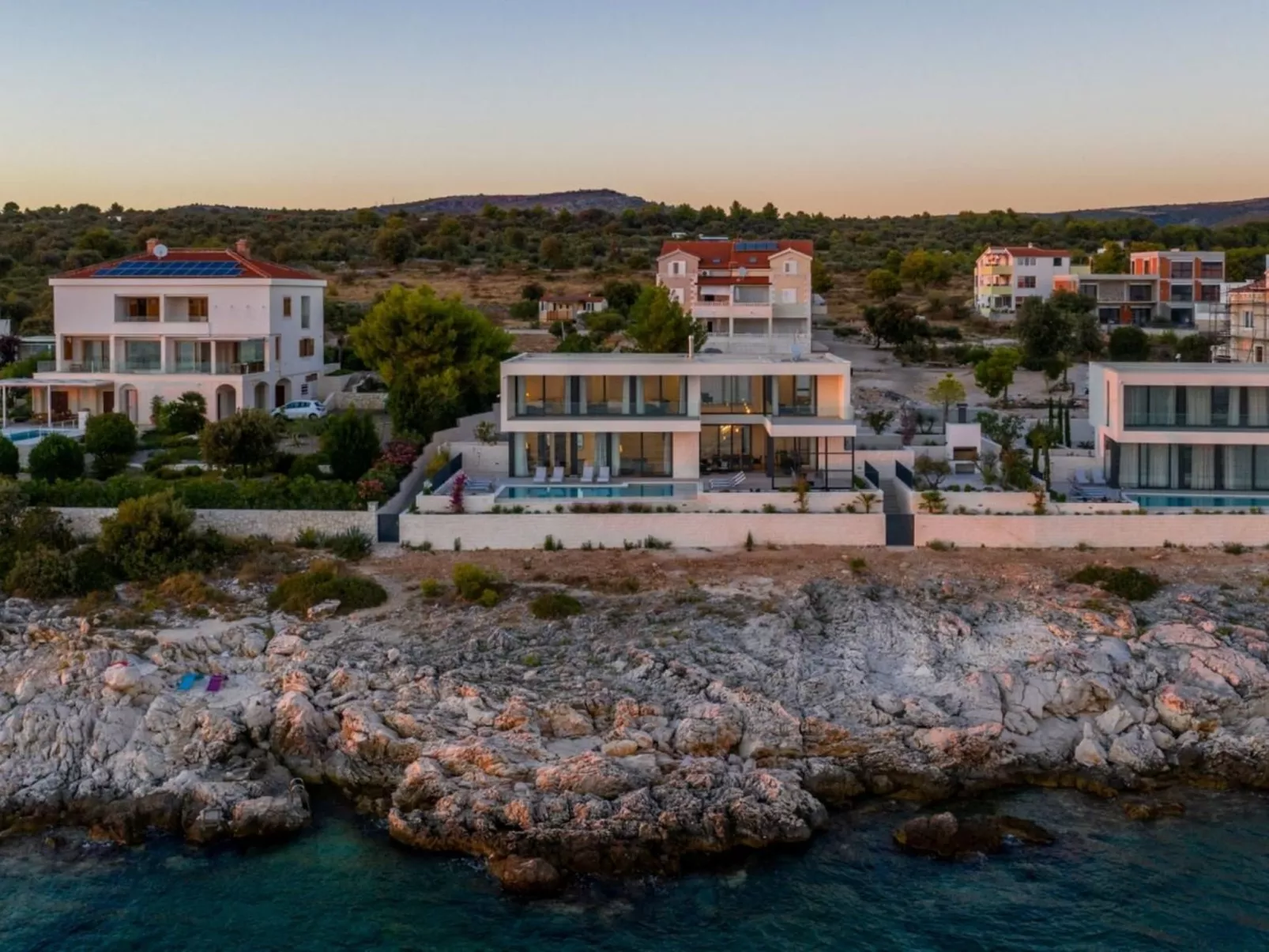 Schöne Villa Marvella für 10 Personen-Buiten