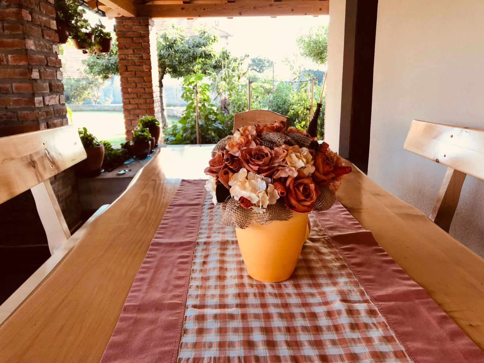 Rustica Casa Augustinus mit Pool-Buiten