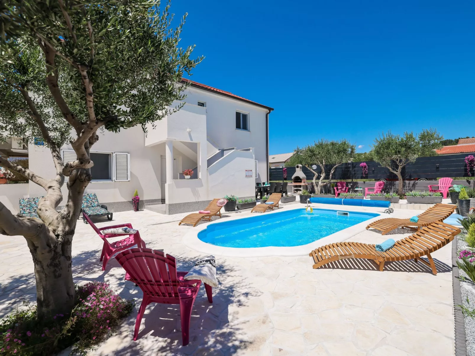 Wohnung "Wohnung A2" direkt am Strand - Buiten