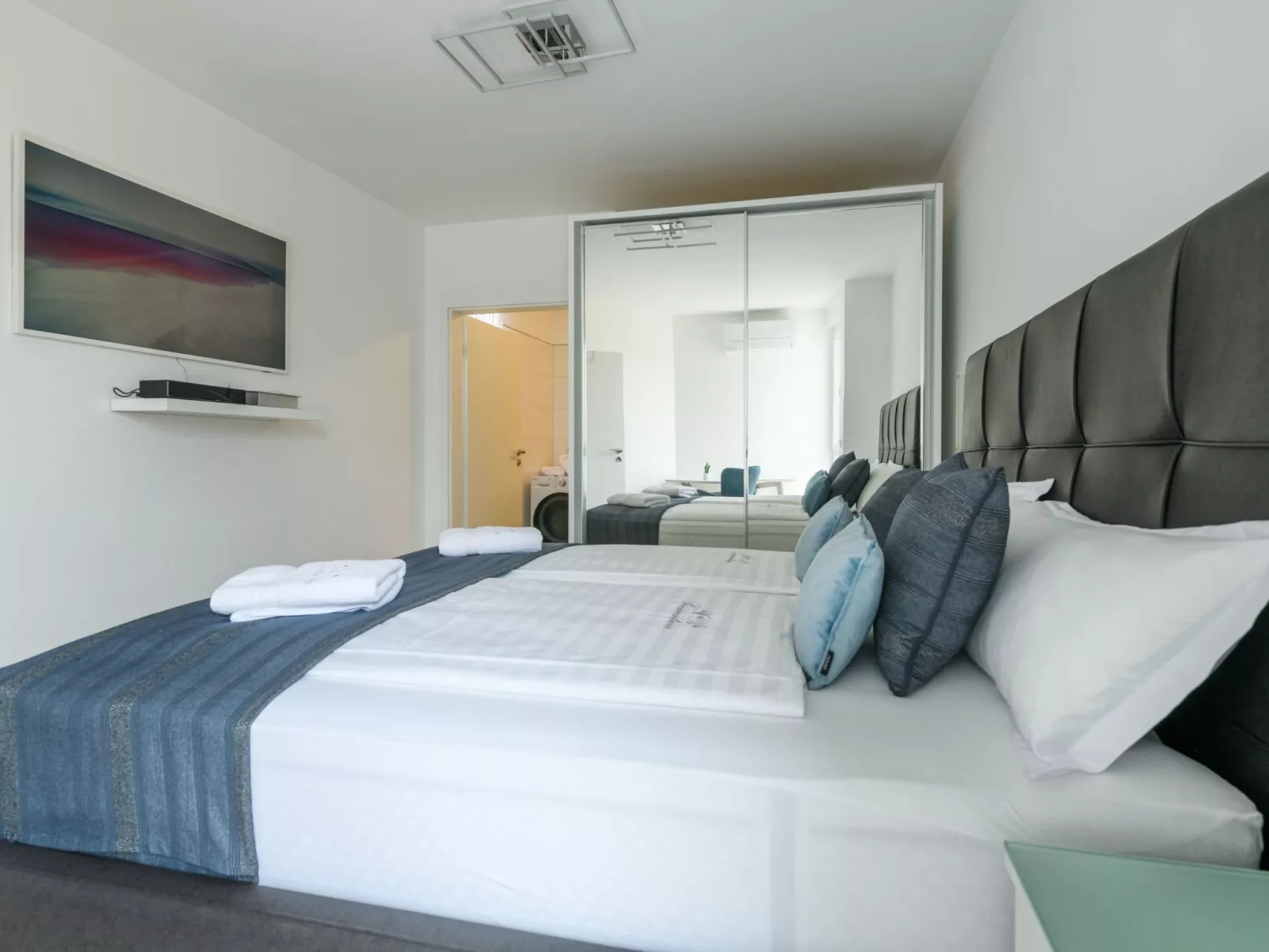 MA Premantura Luxus Apartment Nr. 3 mit Meerblick und Parkplatz für 2+2 Persone-Binnen